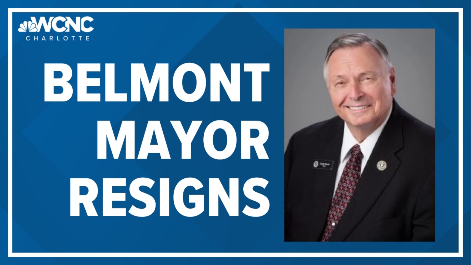 Belmont's mayor of 10 years is stepping away from his role, citing personal health reasons as to why he's chosen to do so.