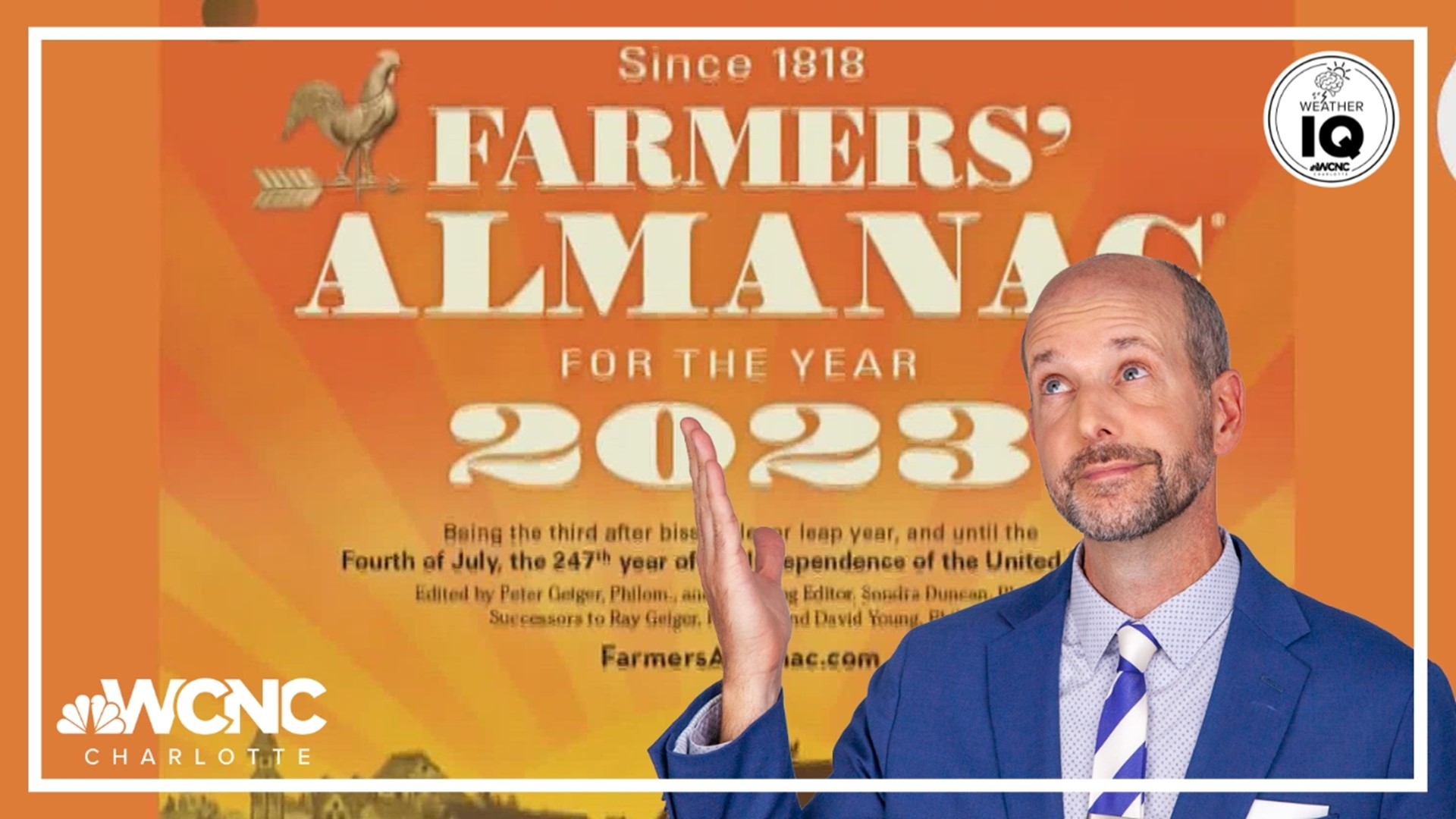 How the Farmers' Almanac predicts weather