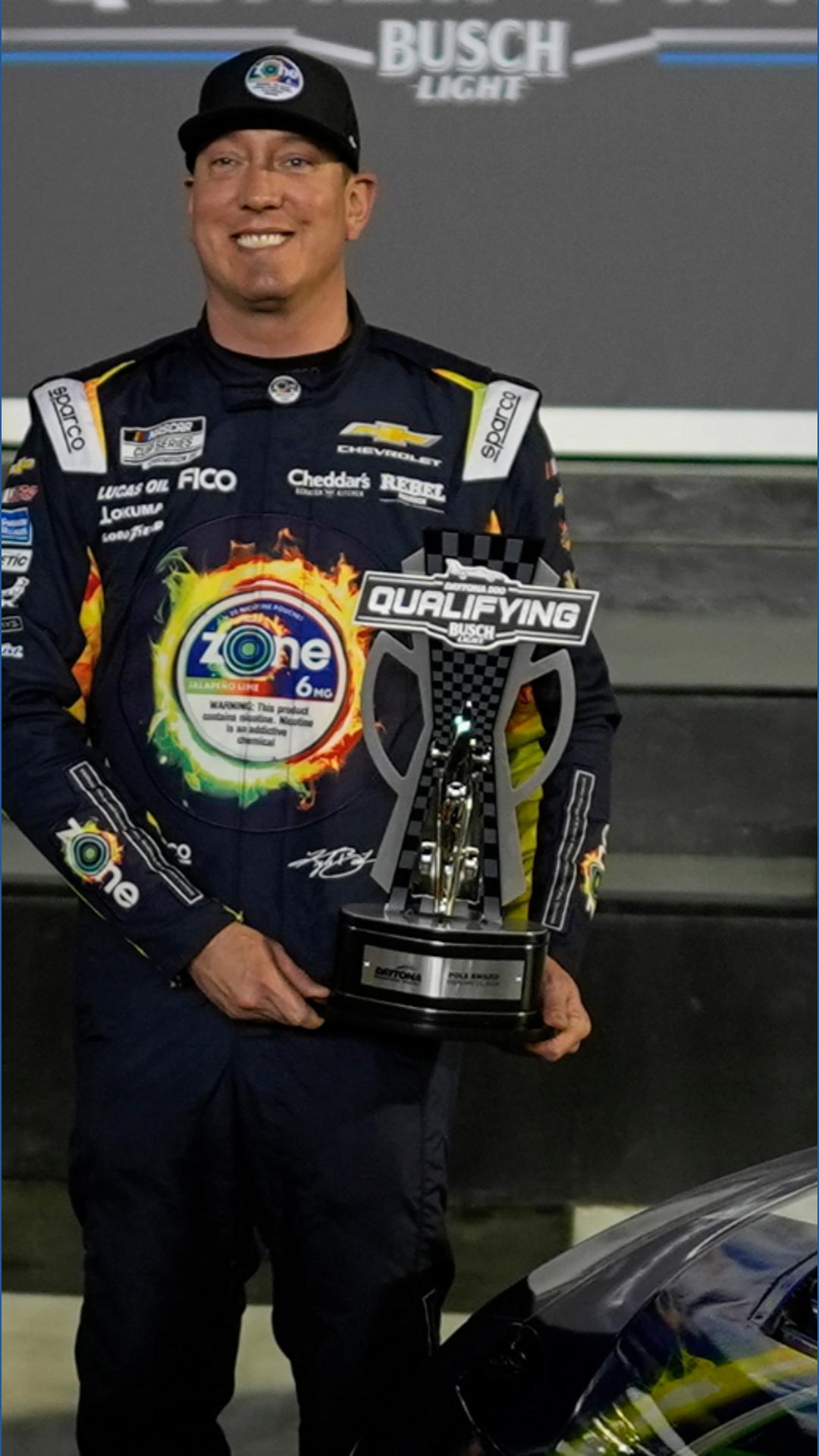 Daytona 500 pole sitter Kyle Busch racing against the odds in his 21st attempt in the race | wcnc.com
