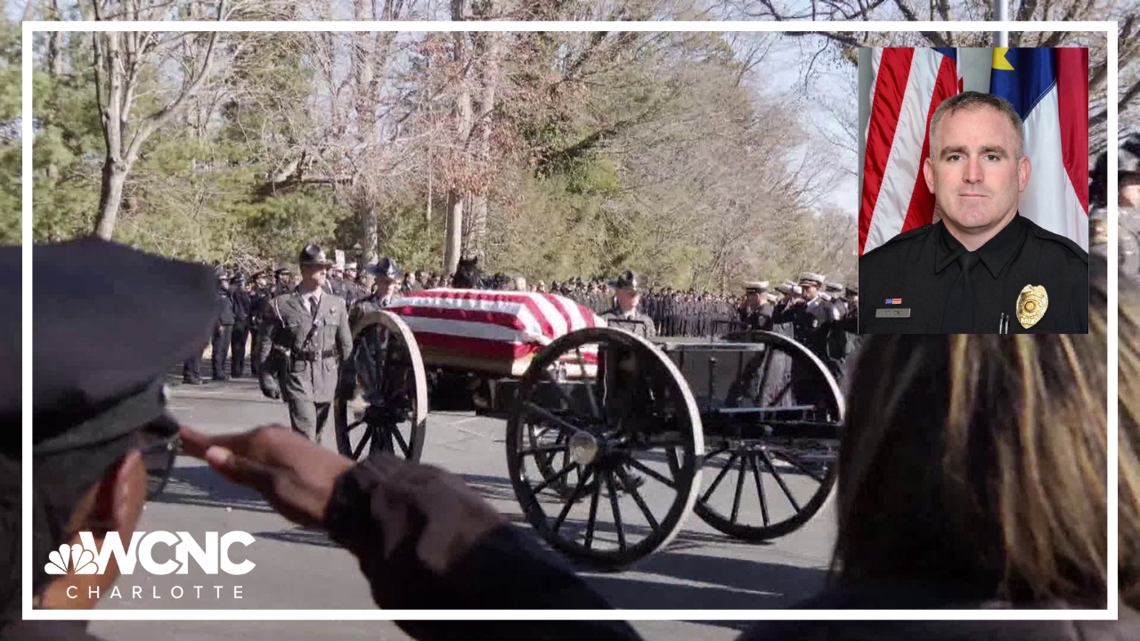 Greensboro Police Officer Michael Horan Funeral Held