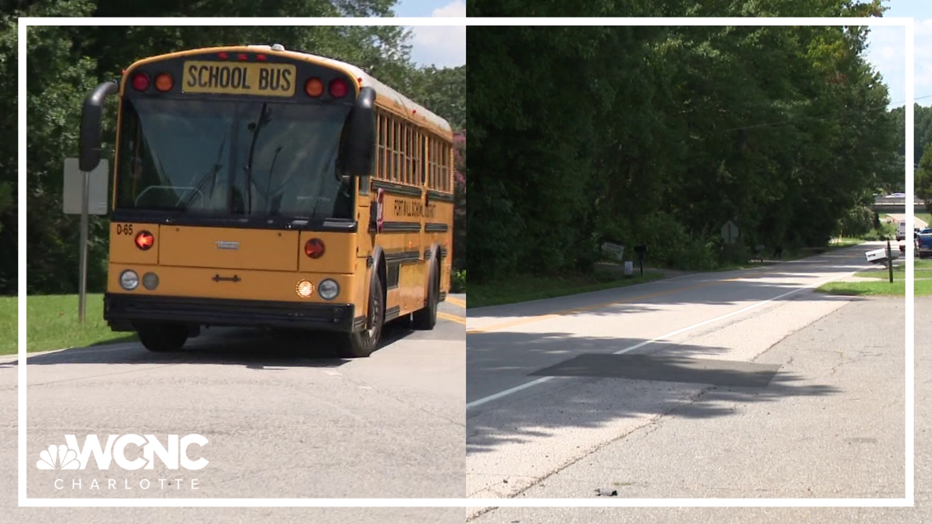 District leaders say they've filed a petition to SCDOT to provide a safer path for students walking to and from school along a busy road.