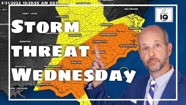 Storm threat Wednesday | Brad's vlog