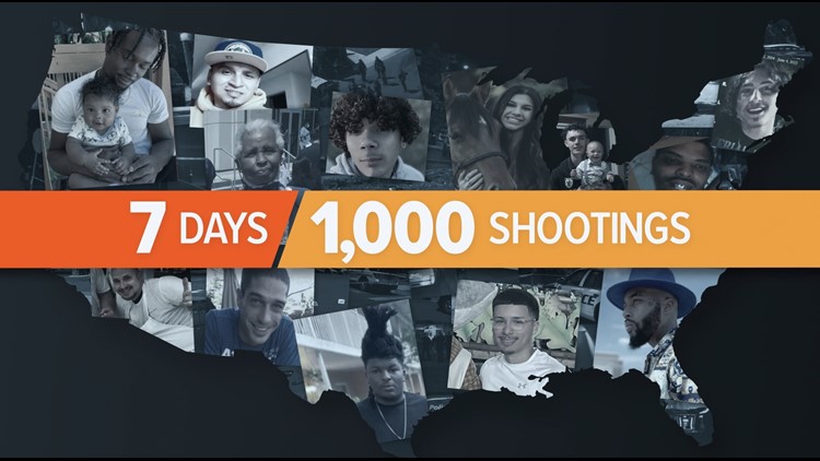 7 days, 1,000 shootings: From heartache to healing to hope