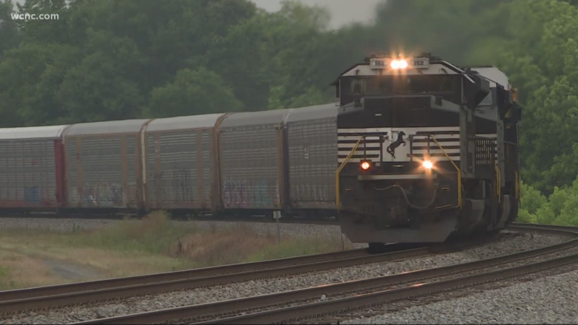 Norfolk Southern operates in 22 states with 20,000 miles of tracks, but one of their biggest concerns is a 10-mile stretch going through Gastonia.