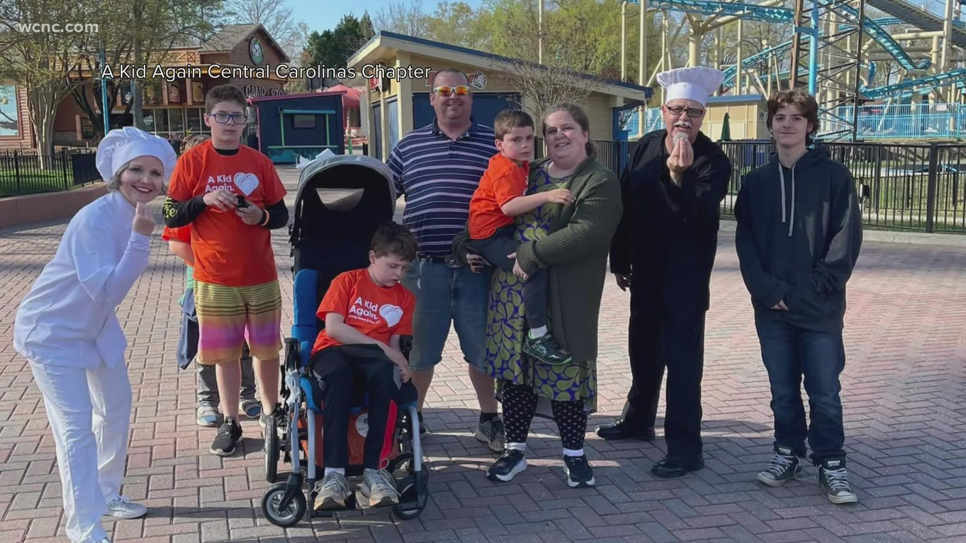 Carowinds will open early at 8:30 a.m. for kids living with life-threatening conditions and their families.