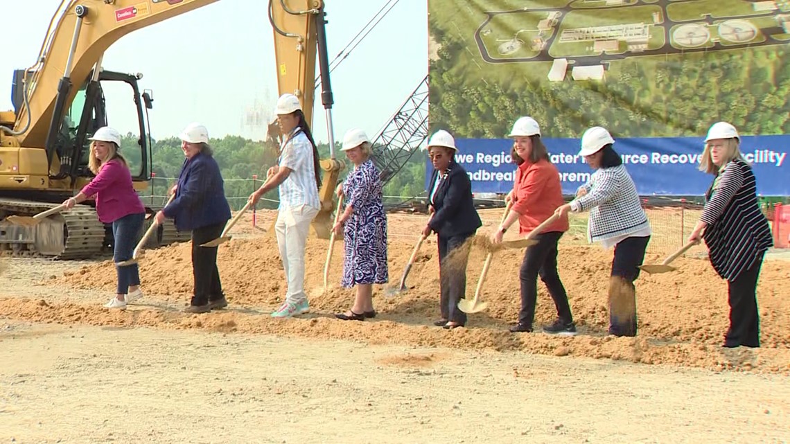 Charlotte Water breaks ground on new wastewater treatment plan