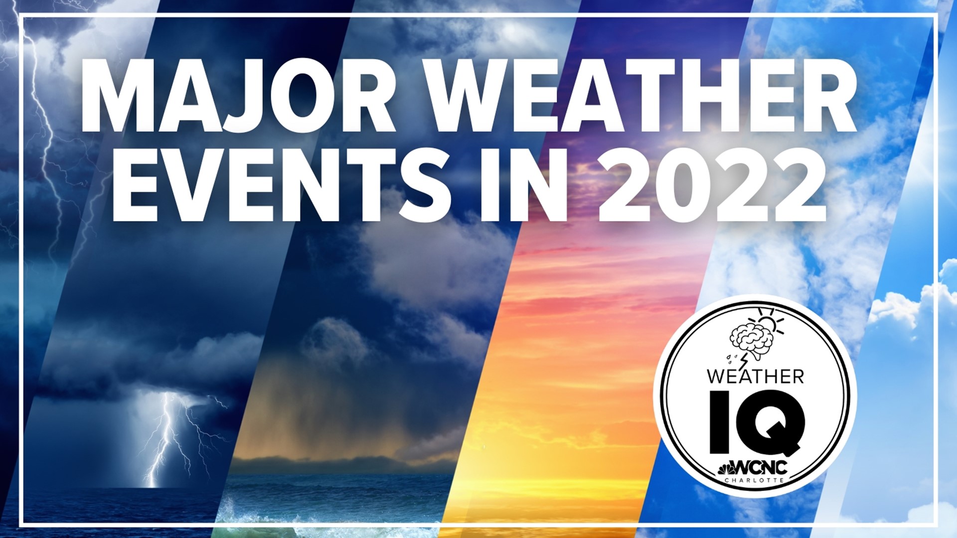 From freezing temperatures to serious downpours, our team has kept you weather aware. Did you catch today's Weather IQ? The entire WCNC Charlotte weather team broke