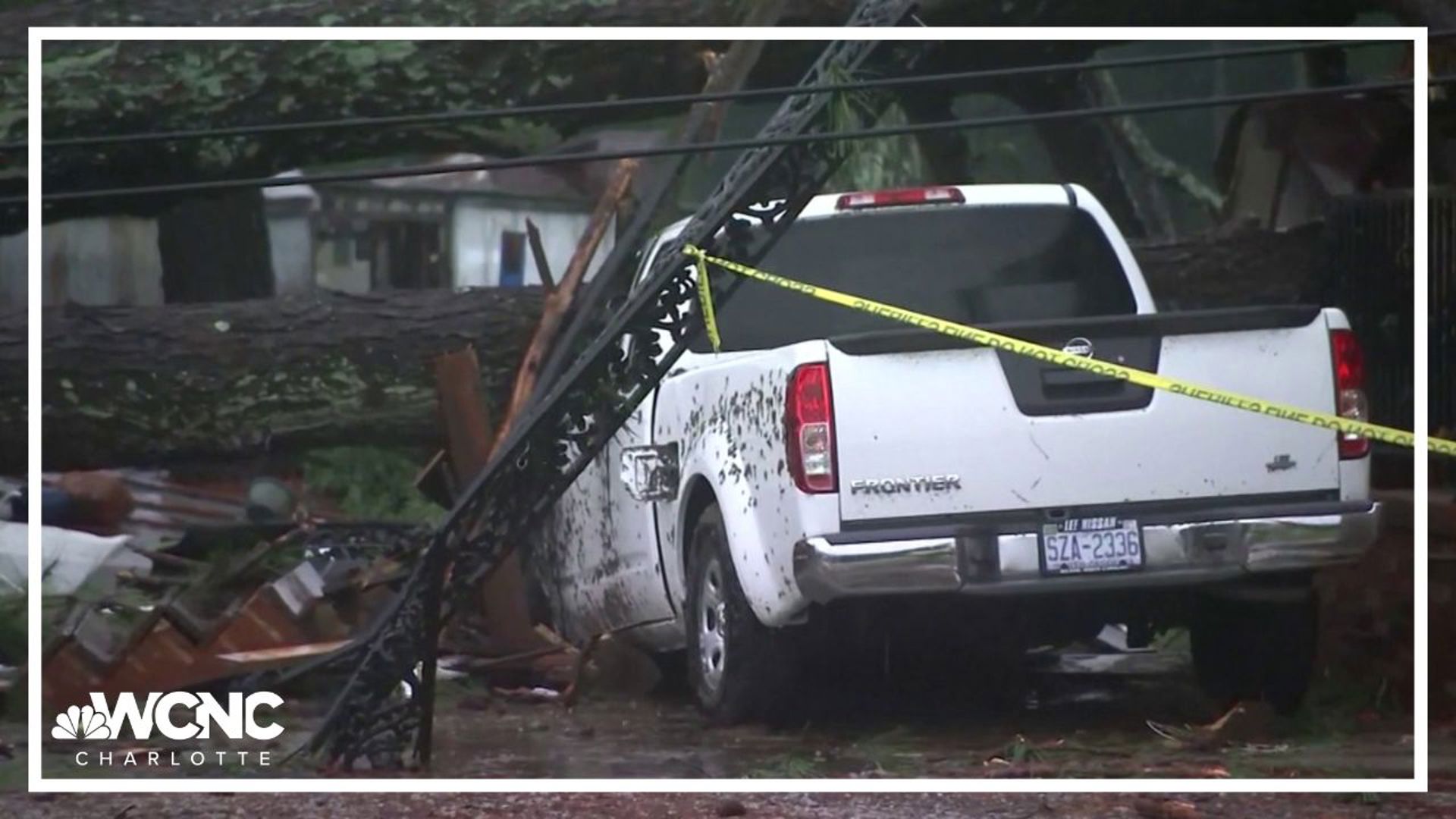 A tornado touched down in Wilson County early Thursday morning, damaging 10 homes in the area and a middle school.