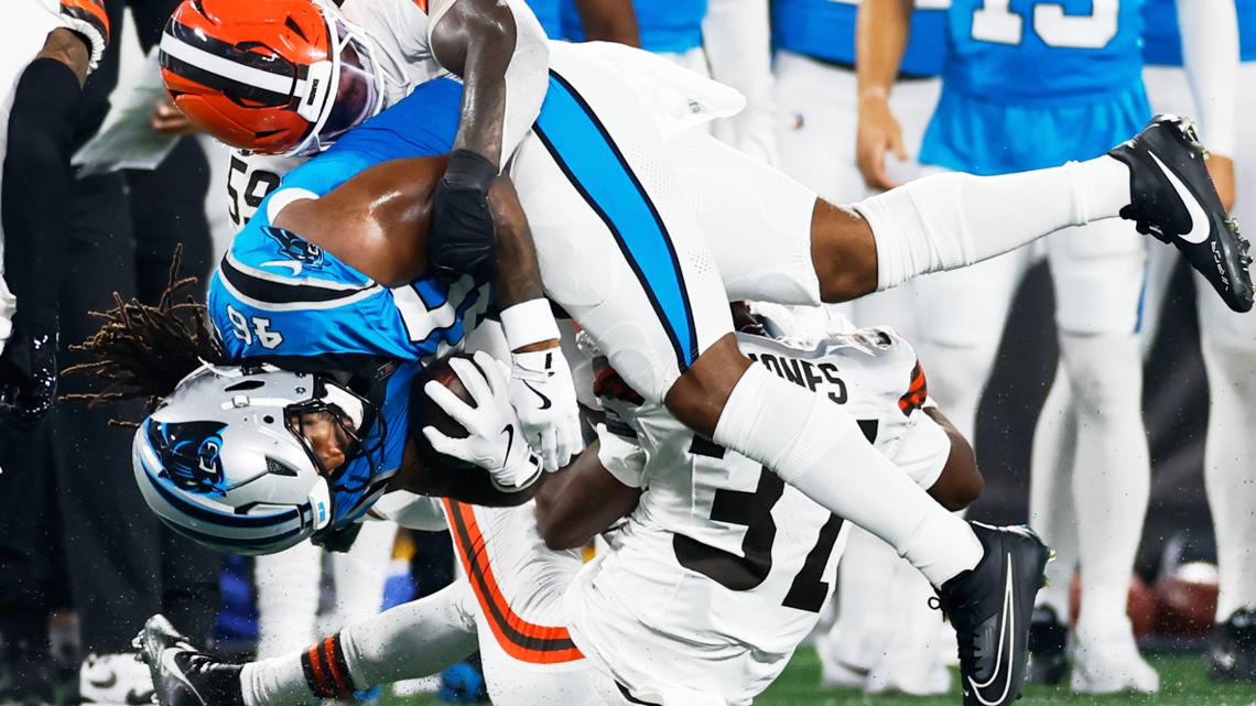 Panthers fall in preseason face-off with Browns | NFL football | wcnc.com