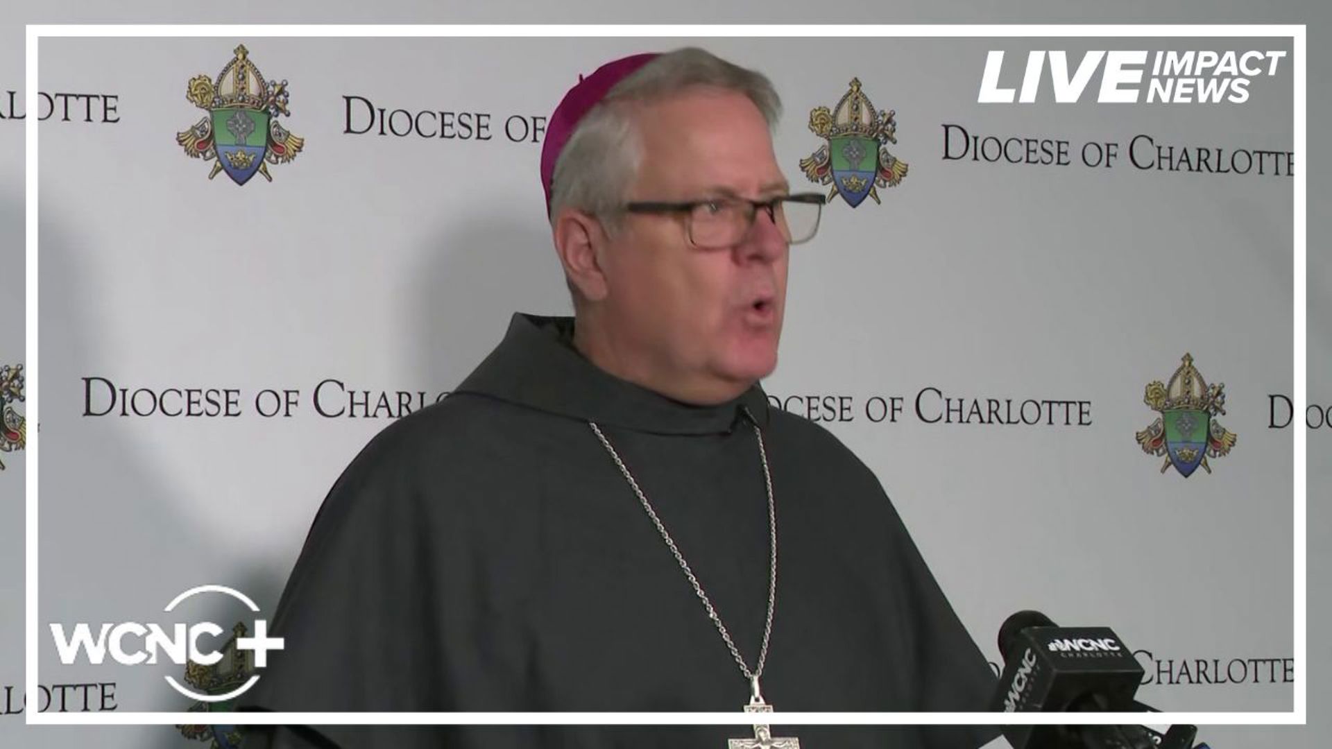 Charlotte Bishop Michael Martin discusses the election of Pope Leo XIV, the first American pope in history. 