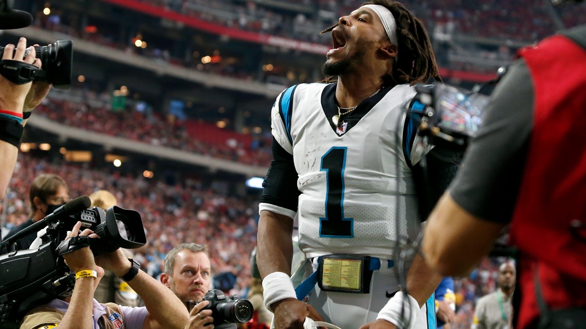 Cam Newton scores 2 touchdowns in return, Panthers dominate Cardinals on  road