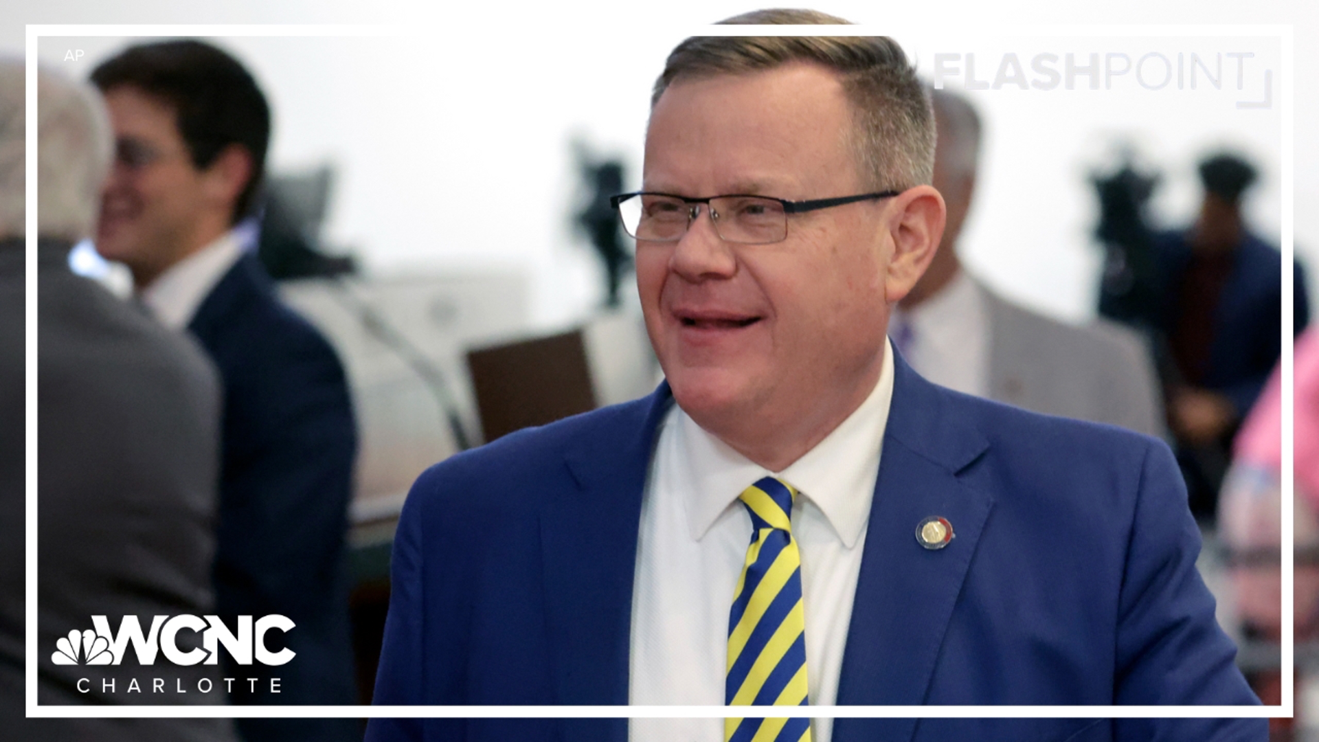 North Carolina House Speaker Tim Moore joins Flashpoint to talk about transportation, medical marijuana and pay for teachers.
