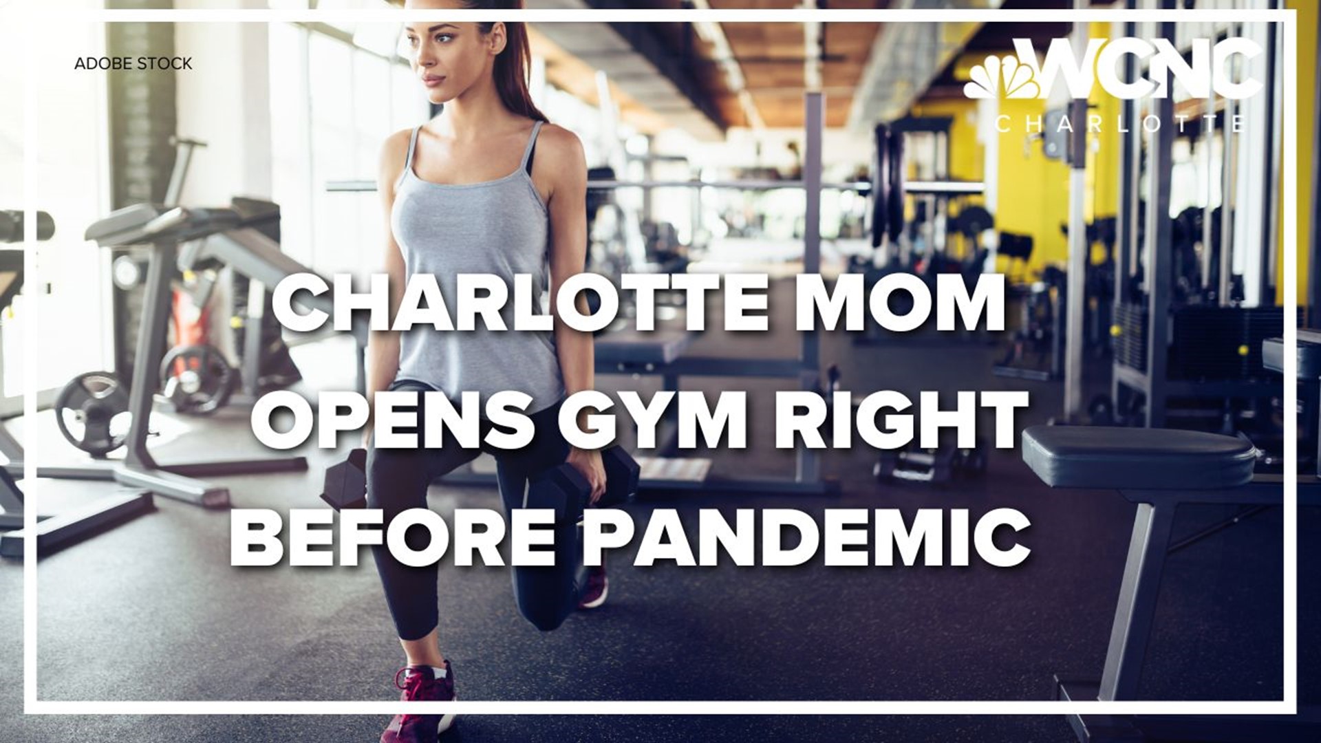 A single mom here in charlotte walked away from a safe desk job to start a risky new business and was just getting into a groove when the pandemic showed up.