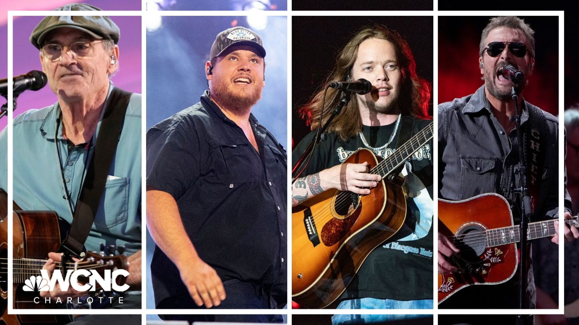 Watch North Carolina Governor Roy Cooper, Luke Combs, Eric Church, David and Nicole Tepper talk ahead of tonight's WNC benefit show in Charlotte.