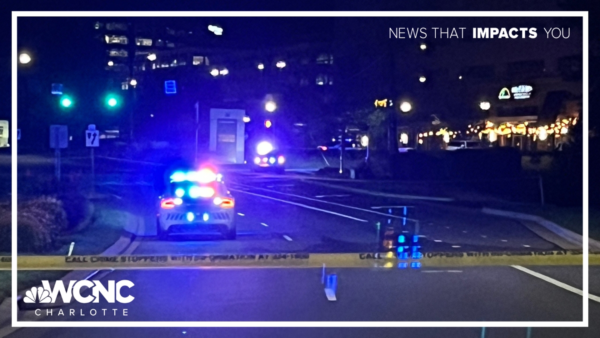 The crash happened near the intersection of North Community House Road and Upper Avenue, according to the Charlotte-Mecklenburg Police Department.