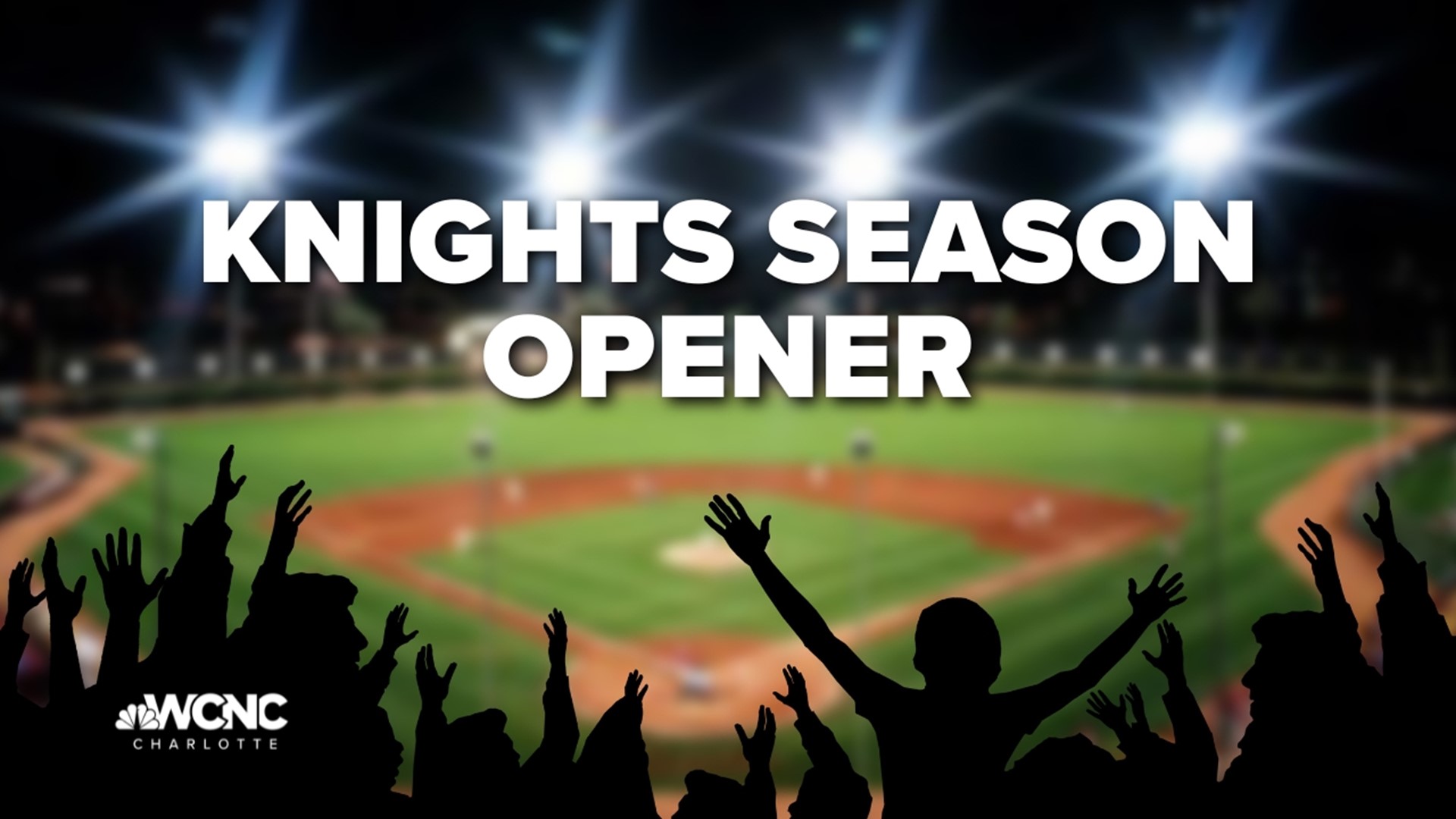 Let's play ball! It's the home opener for the Charlotte Knights, who will be facing Memphis at Truist Field.
