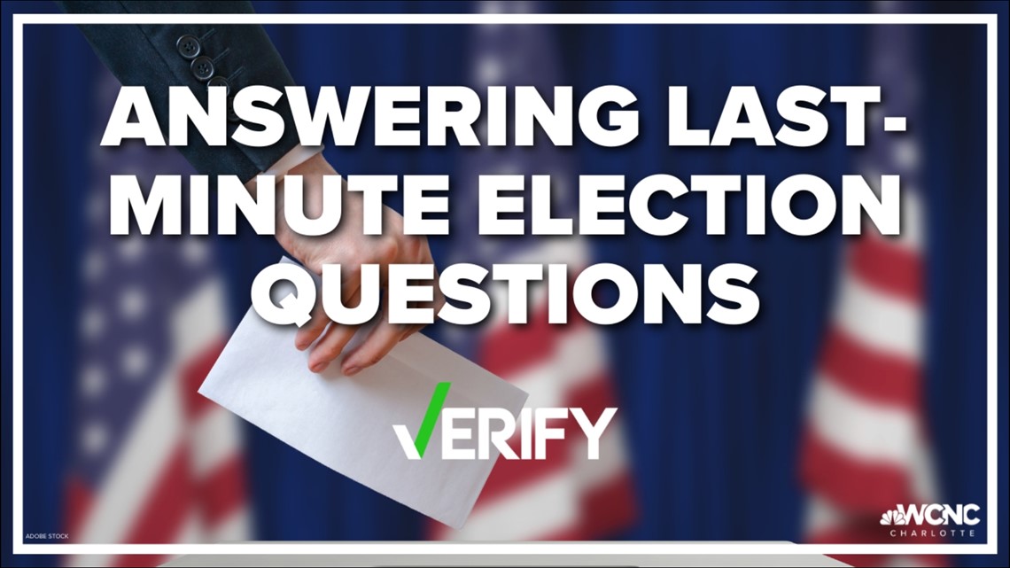 Answering your last-minute election questions