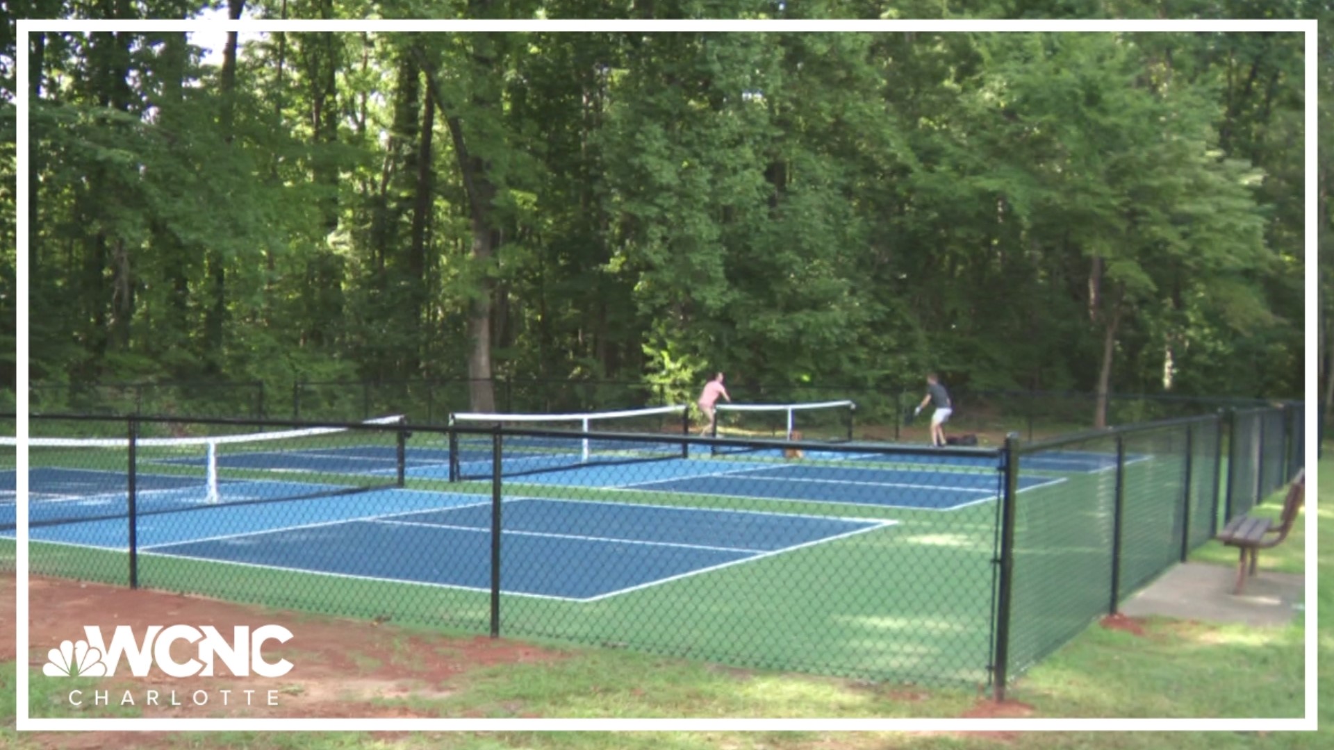 The Mecklenburg County Park and Recreation Department is updating controversial new pickleball courts in east Charlotte.