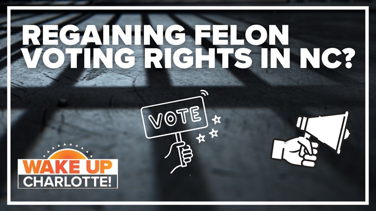 Several groups working to regain felon voting rights in NC