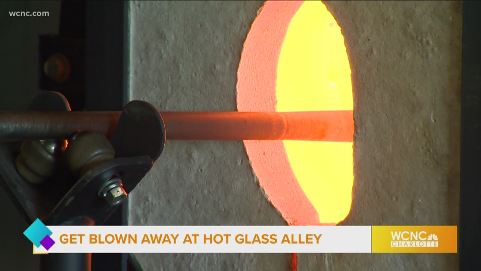 Glass blowing classes in Charlotte
