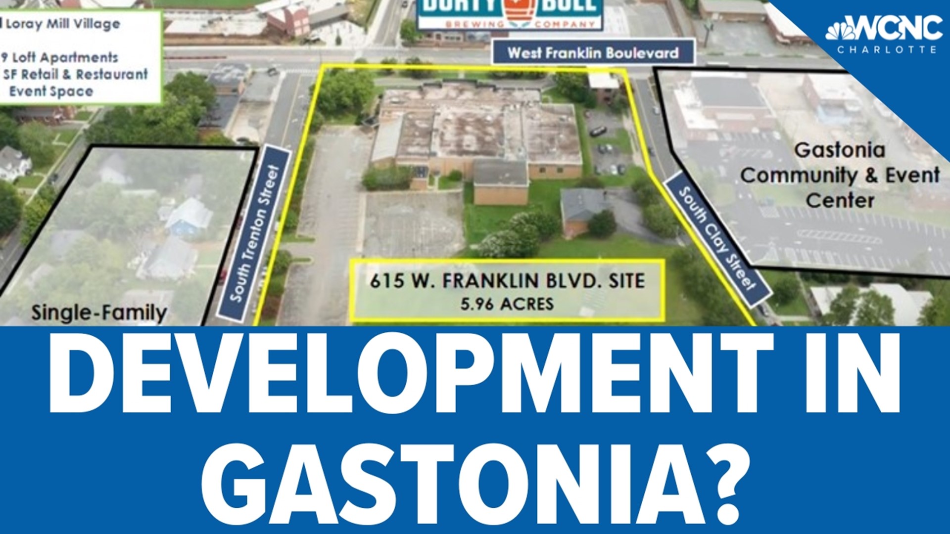 A new development could be coming to downtown Gastonia.