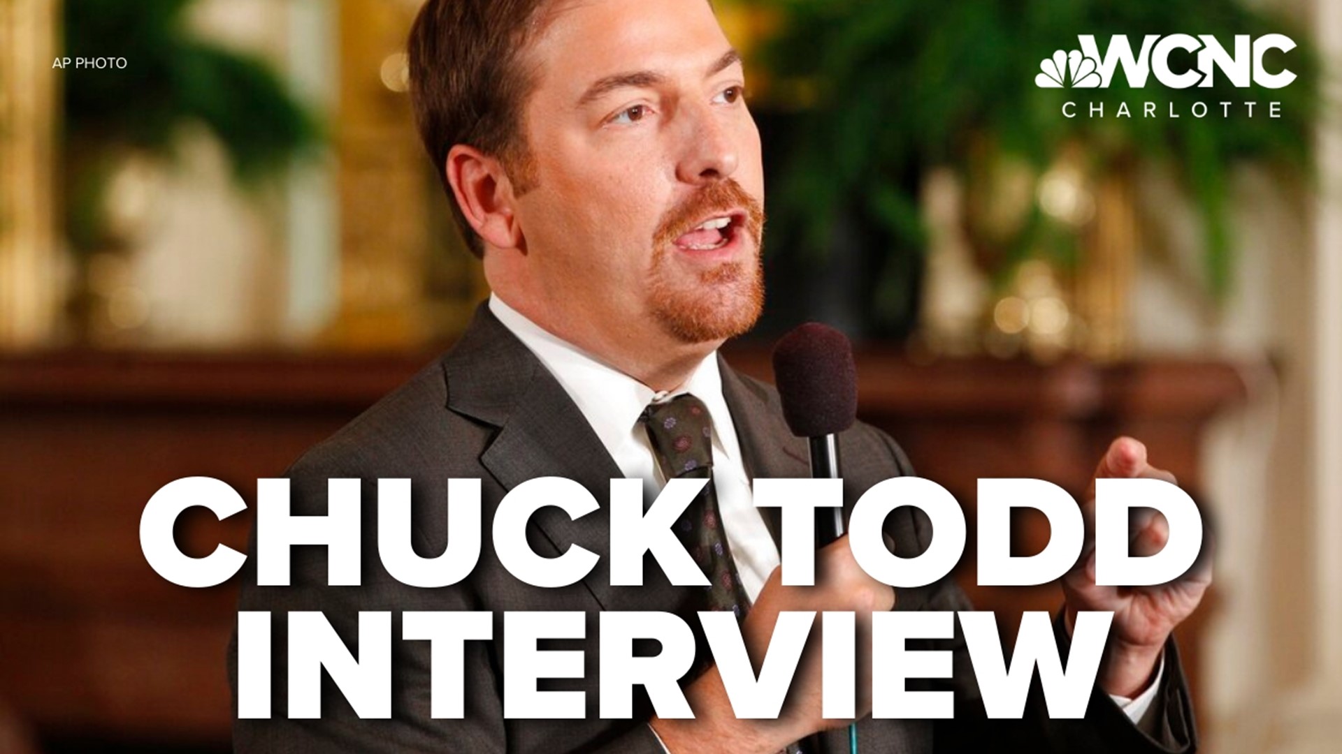 NBC moderator, Chuck Todd, joins WCNC Charlotte to discuss President Biden and unemployment.