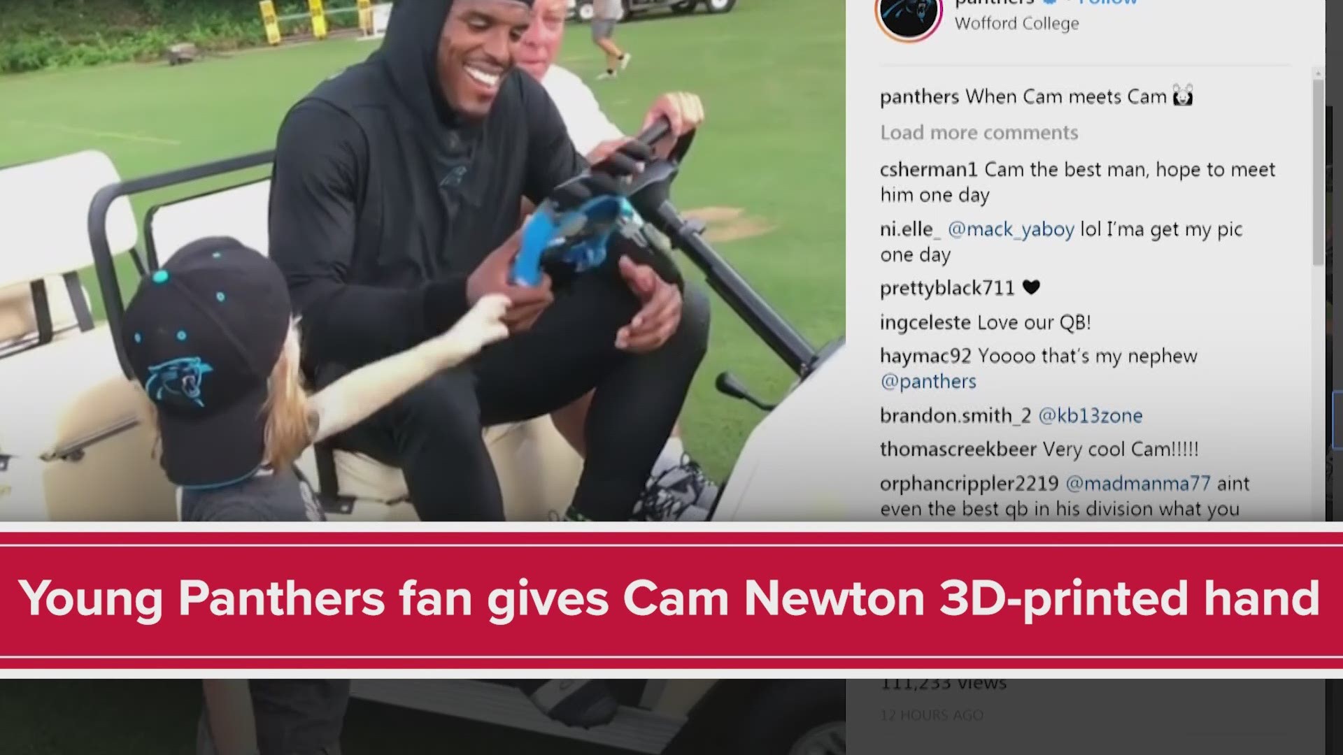 A Charlotte community mourns the loss of a high school basketball star, Cam Newton met his "twin" at Panthers training camp, and even more meds have been added to a serious recall.