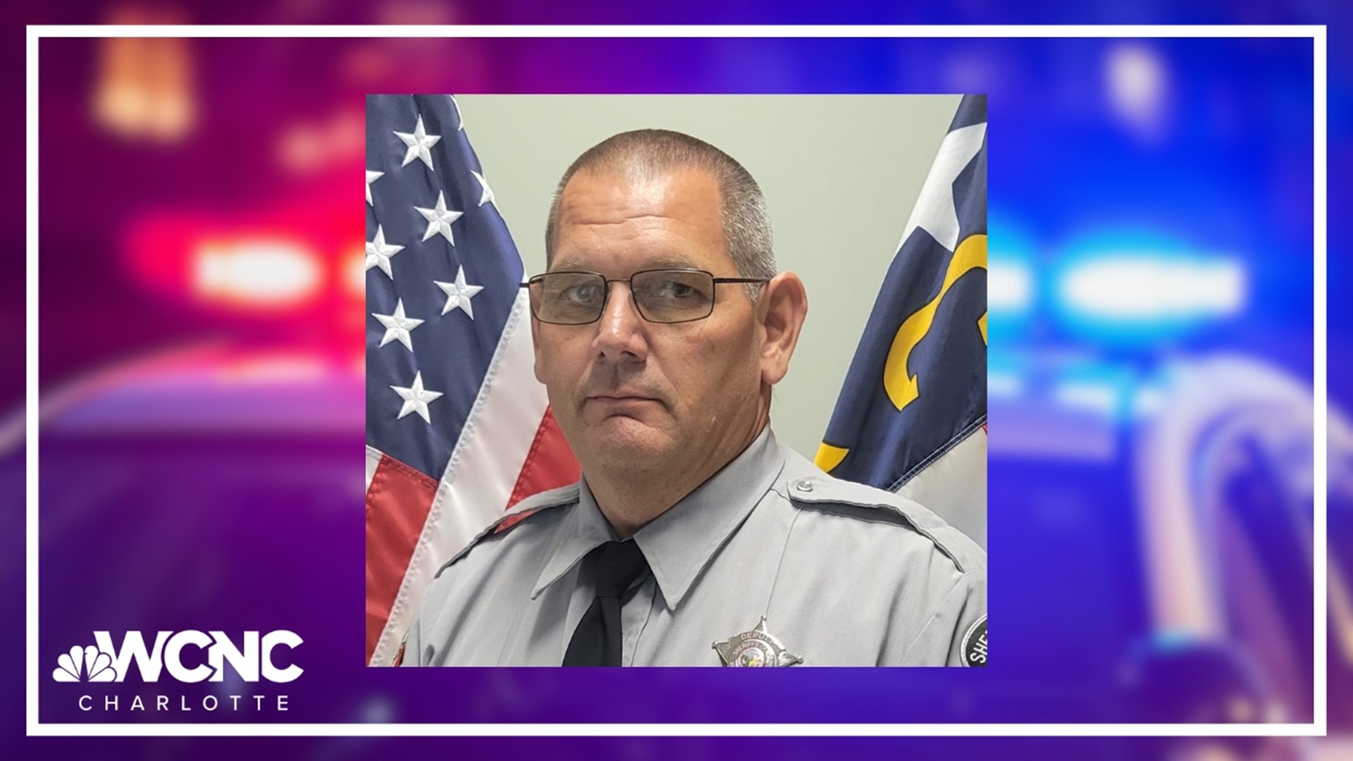 Harnett County Deputy Chris Johnson was killed yesterday after his car collided with a tractor-trailer.
