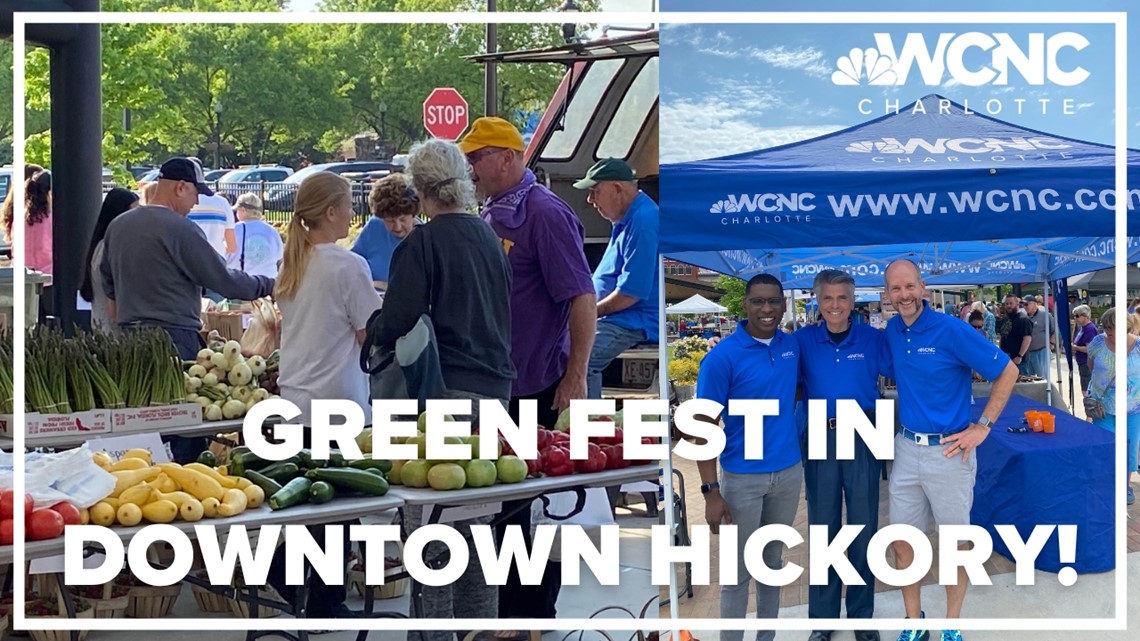 Green Fest is underway in Downtown Hickory