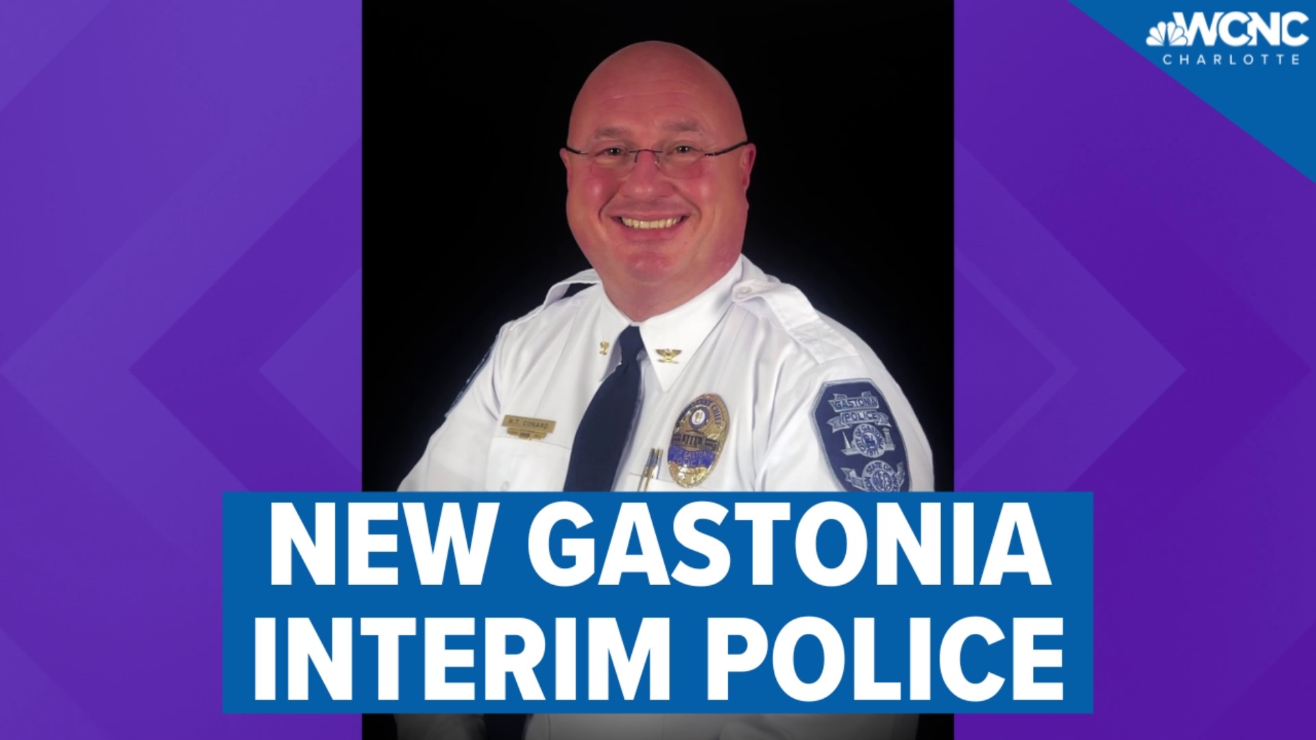 Trent Conrad has been named the new Gastonia interim police chief.
