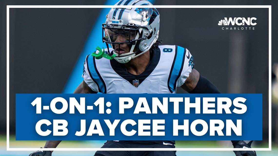 WATCH: Panthers CB Jaycee Horn records 1st career sack in Week 11