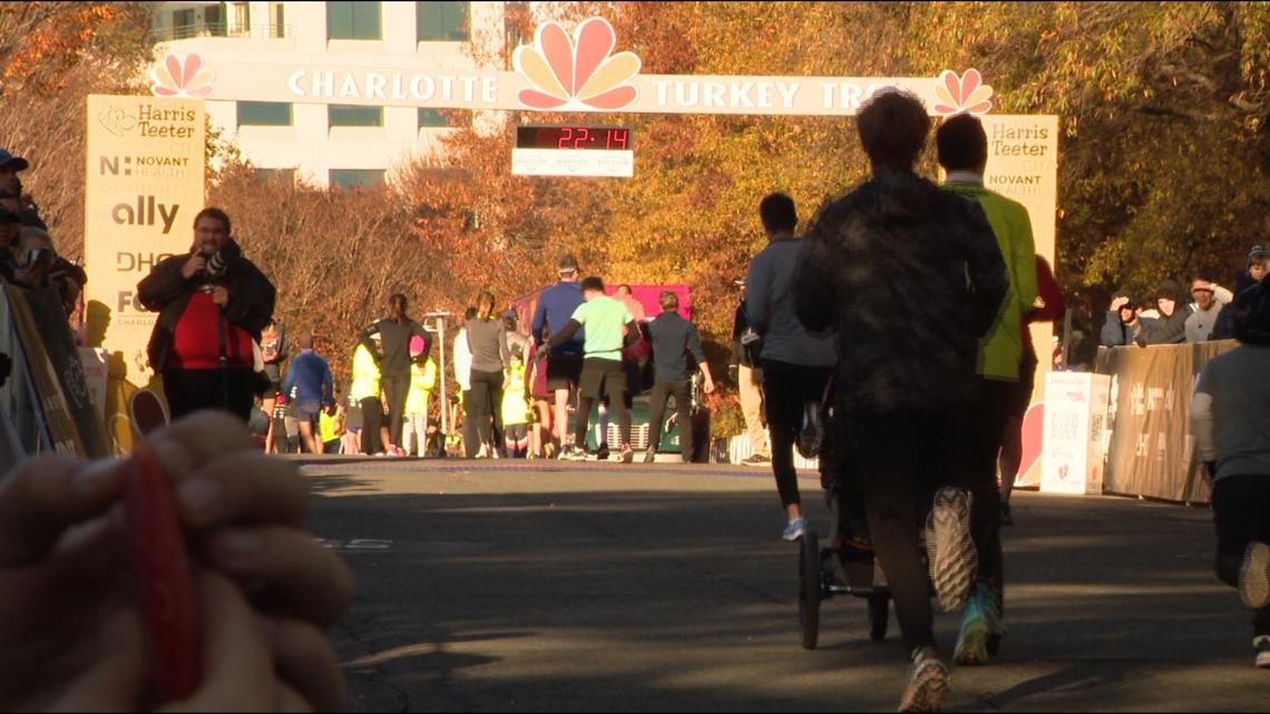 Families take in the Charlotte Turkey Trot | wcnc.com