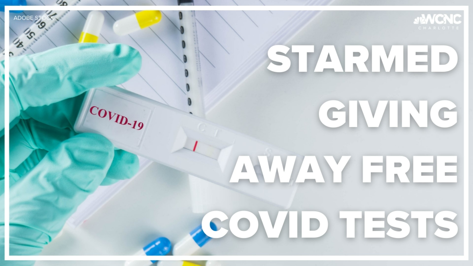 StarMed is working to make sure everyone has access to at-home COVID tests. They're handing out free tests at their Tuckaseegee Road and Central Avenue locations.