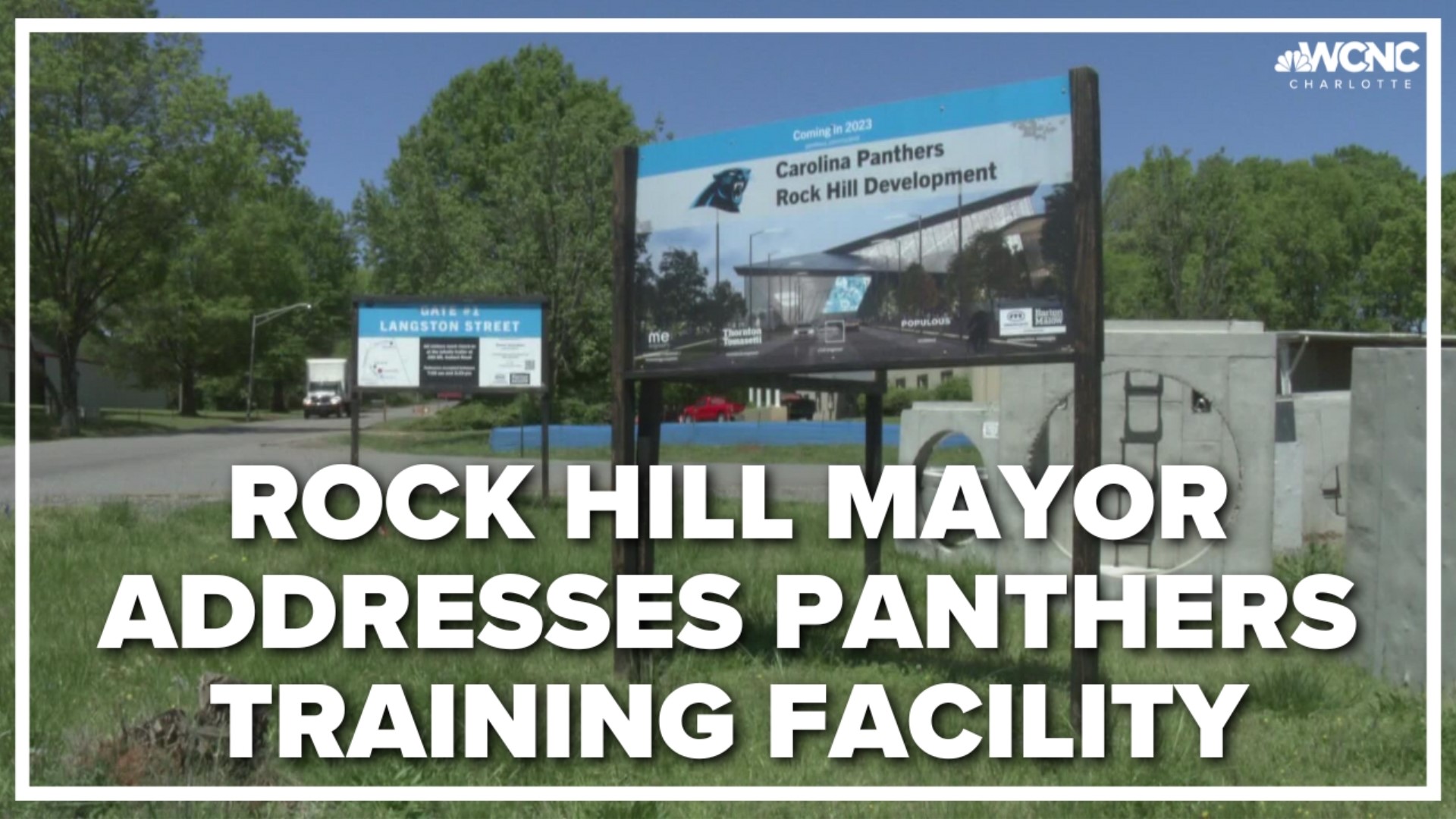 The Mayor of Rock Hill shed some light on what's to come after the Panthers' training facility slated for the city failed.