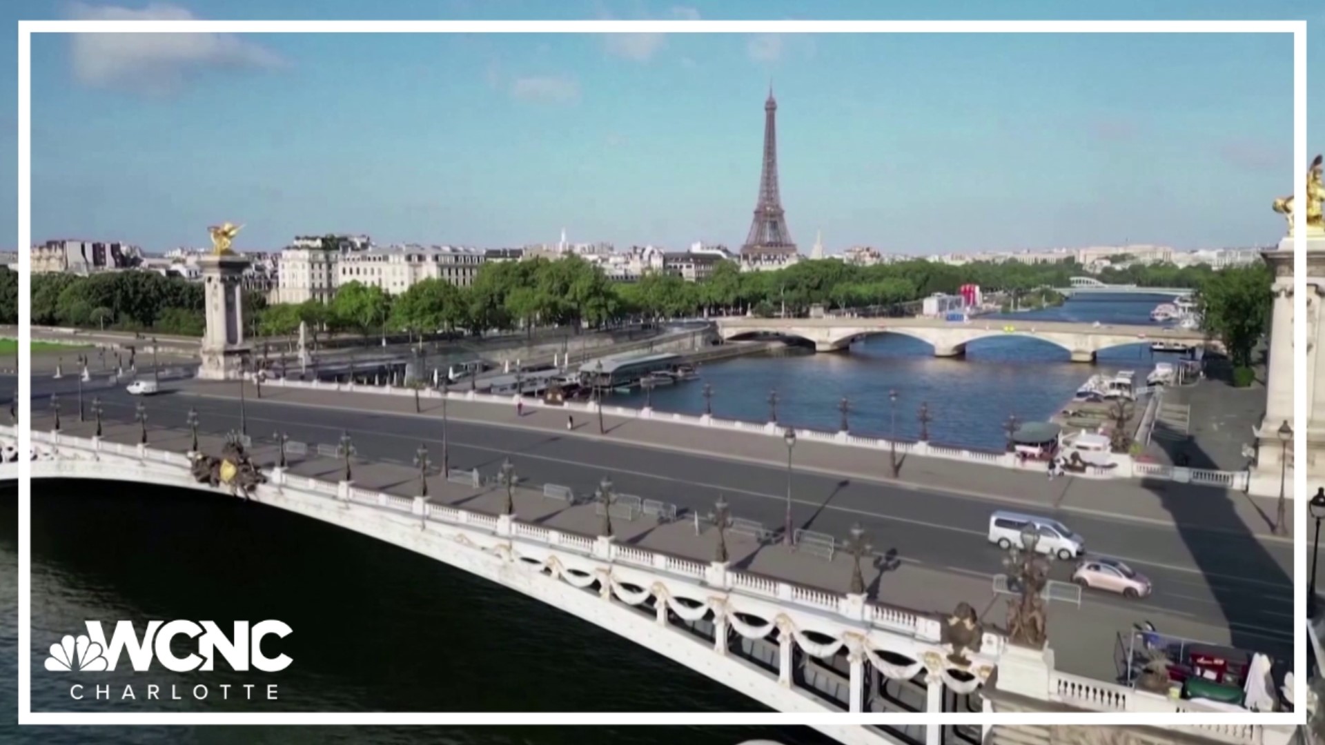 The opening ceremony will be along the River Seine.