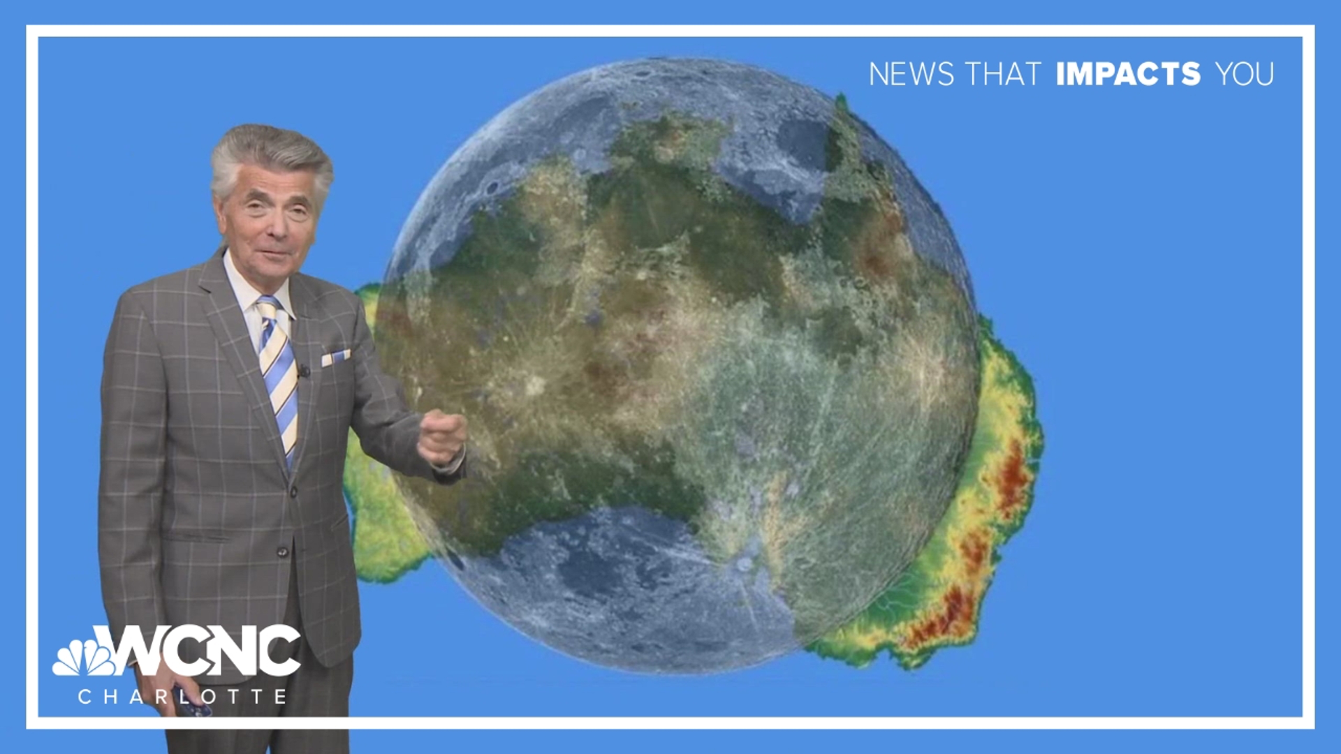Do you know how wide Australia is? What about the moon? Larry Sprinkle shares some trivia.