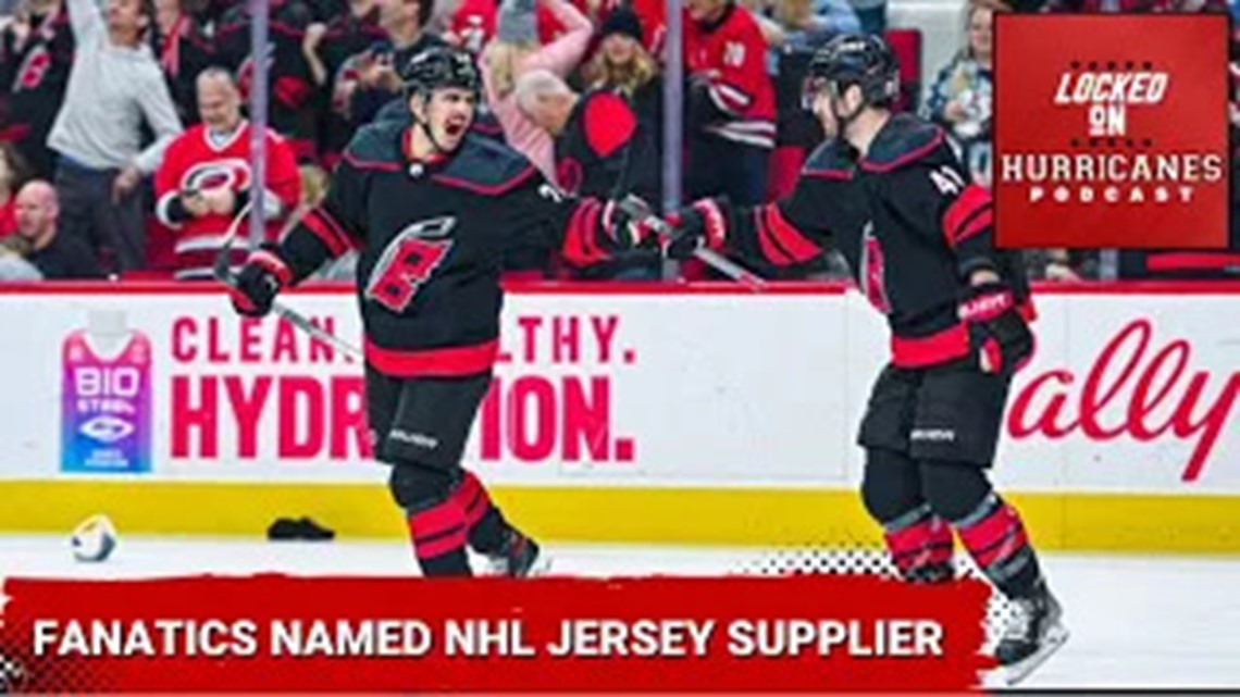 Reaction to Fanatics being named the NHL's new jersey supplier | Locked On Hurricanes