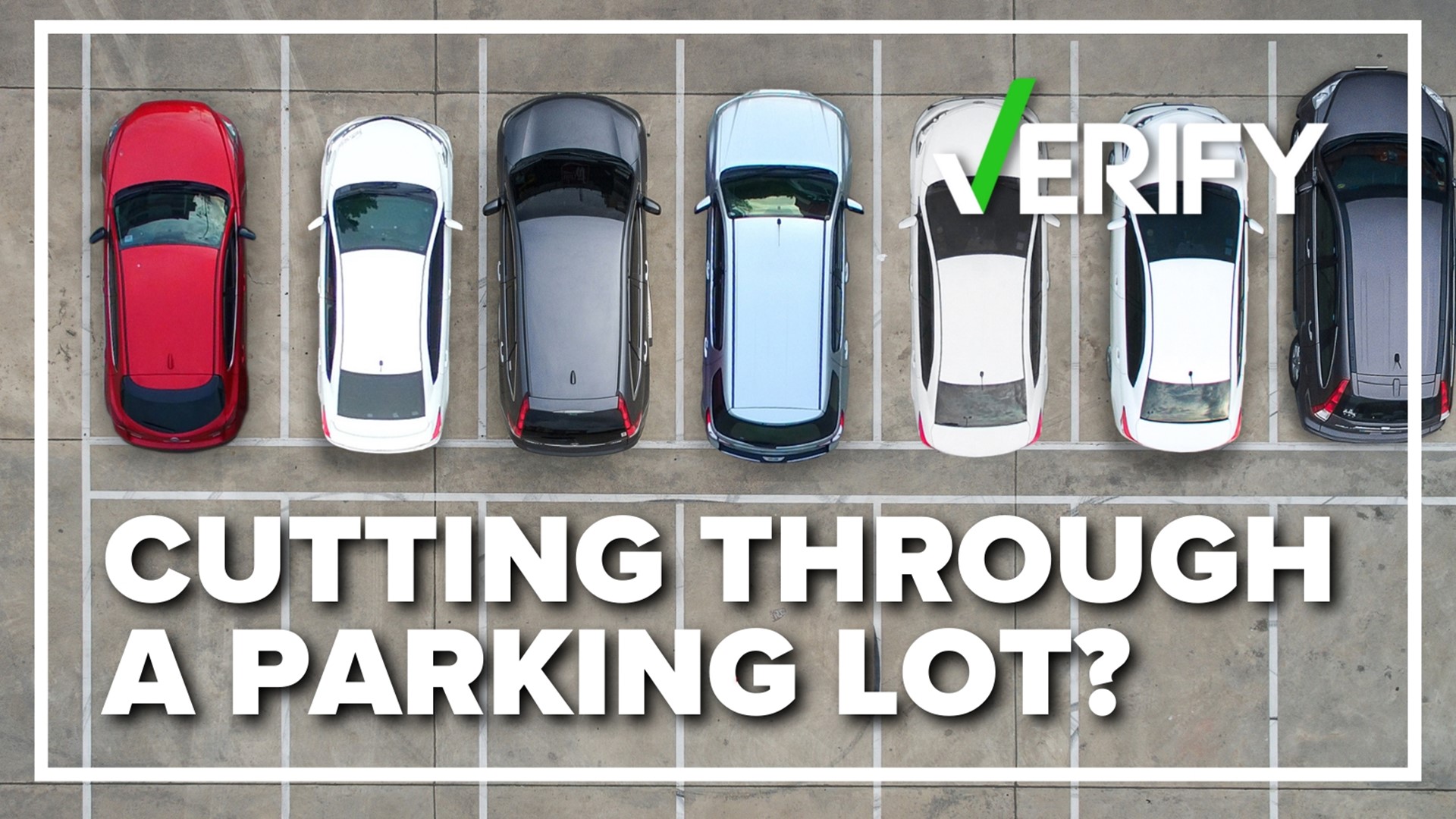 Is it illegal to cut through a parking lot or gas station to avoid stopping at a red light? Our Verify team gets the answers.