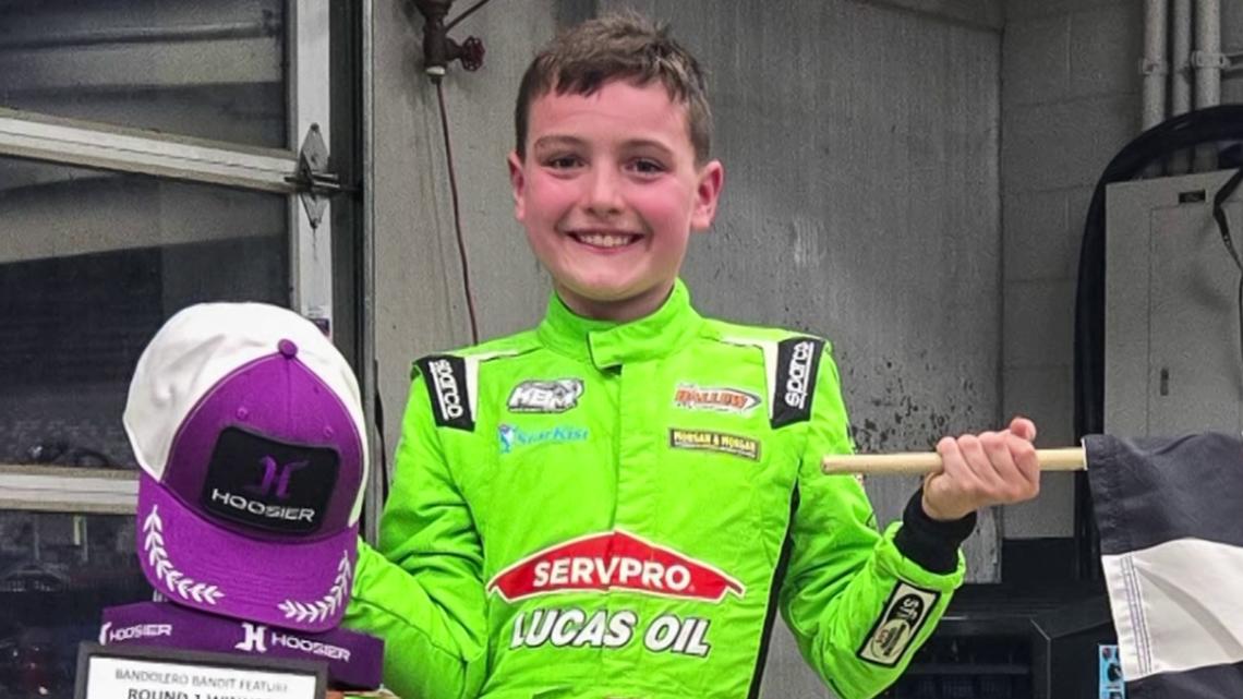 11-year-old Brexton Busch races for first time since NASCAR champion father Kyle's sudden death | wcnc.com
