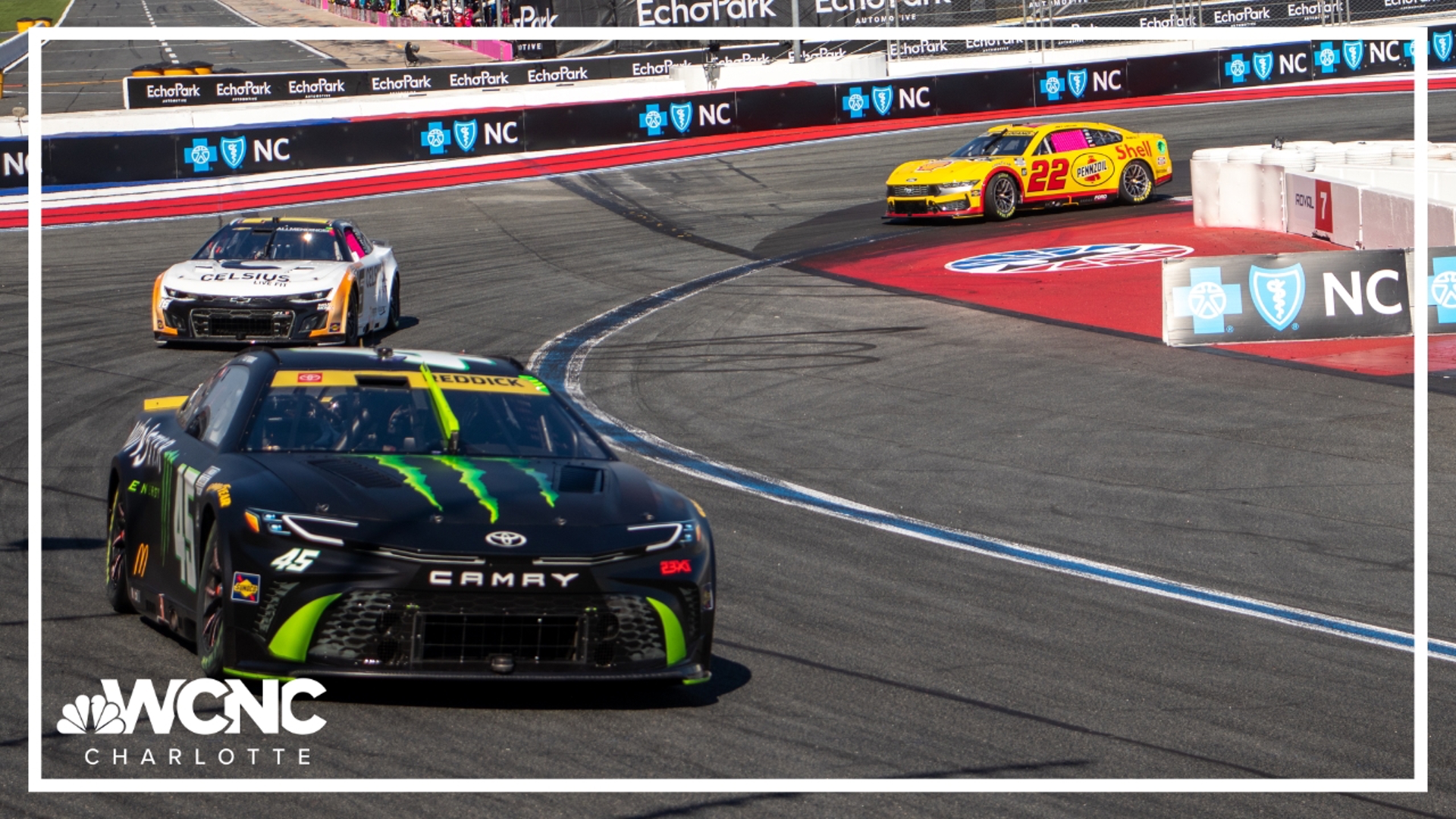 NBC commentator Leigh Diffey previews the NASCAR Cup Series championship weekend with WCNC Charlotte's Nick Carboni.