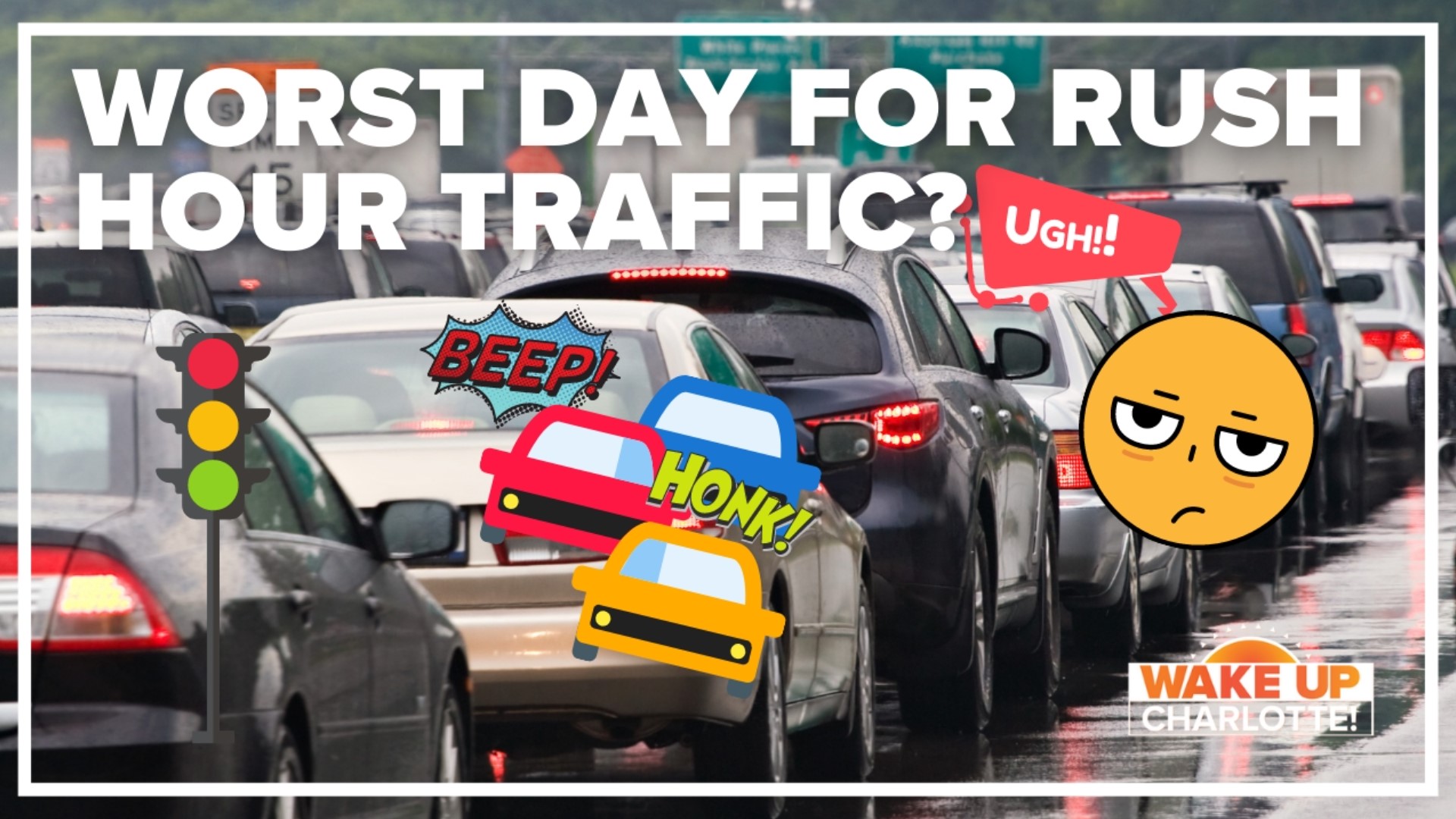 As more people are back at work, the traffic in the area can be a pain. However, is there a day that's worse for traffic than others?