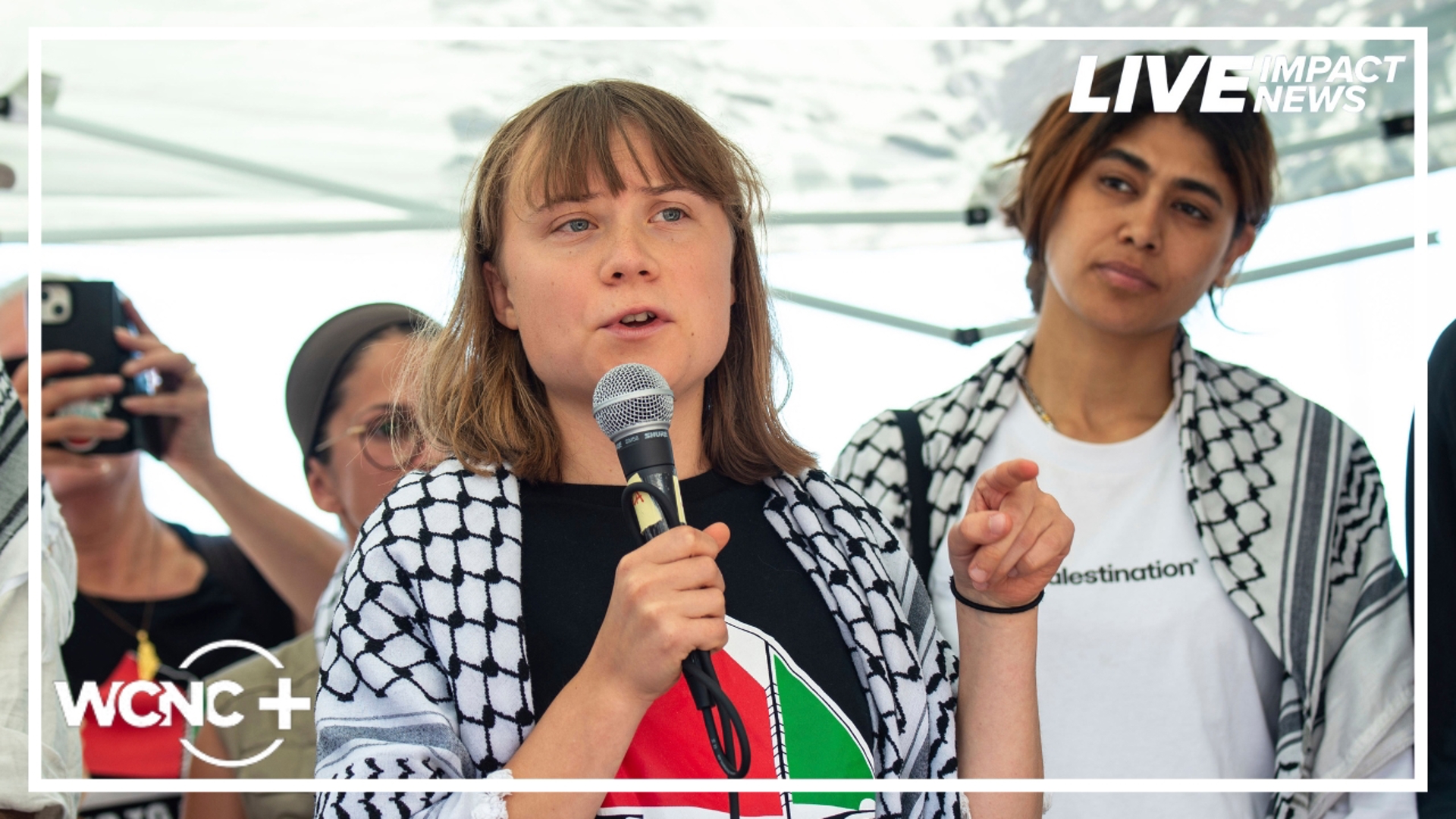 NBCs Matt Bradley reports on Israel intercepting a Gaza-bound aid ship, and detaining Greta Thunberg and other prominent activists.