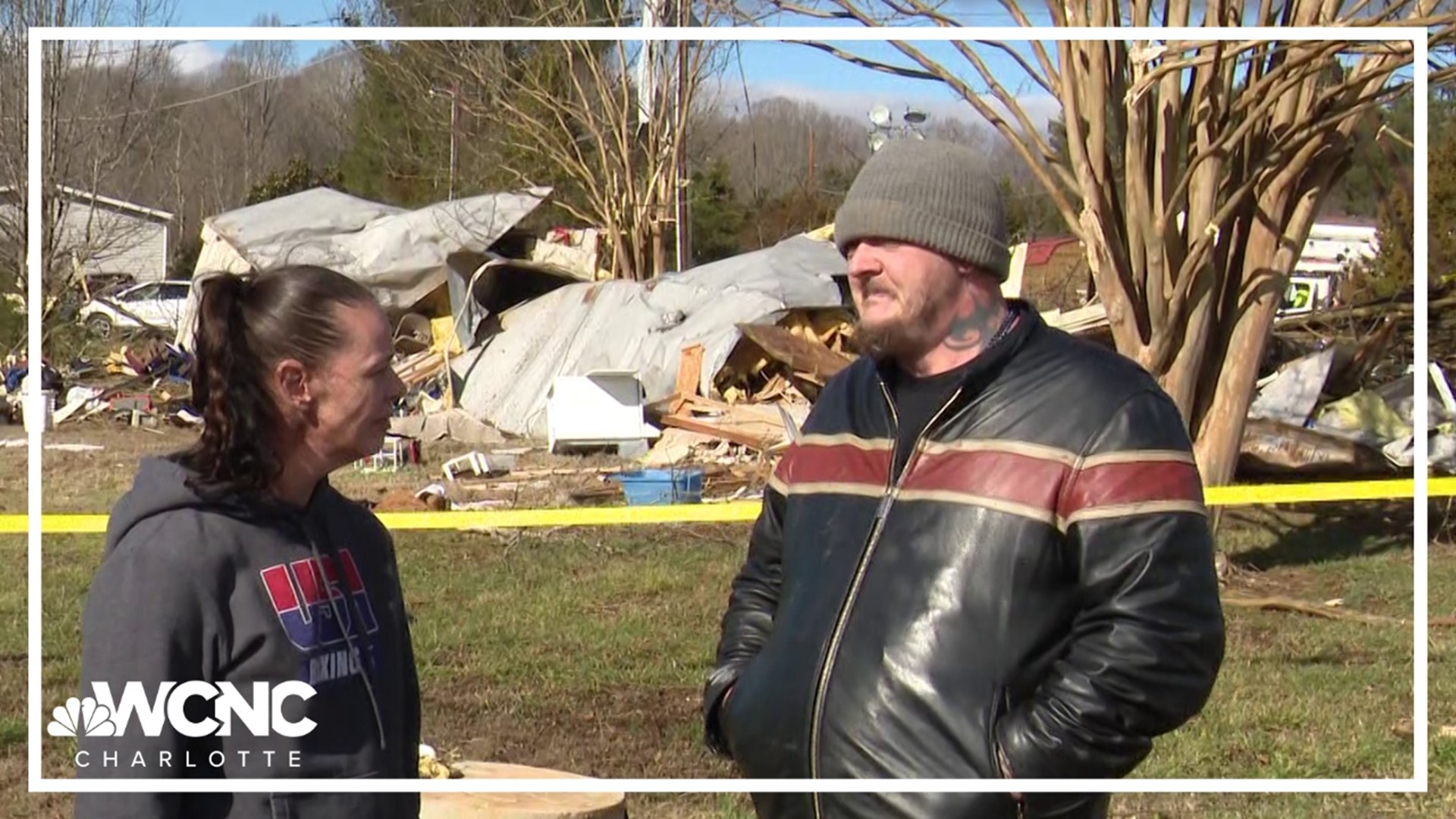 We're seeing the scope of the damage from that deadly tornado that ripped through Catawba County.