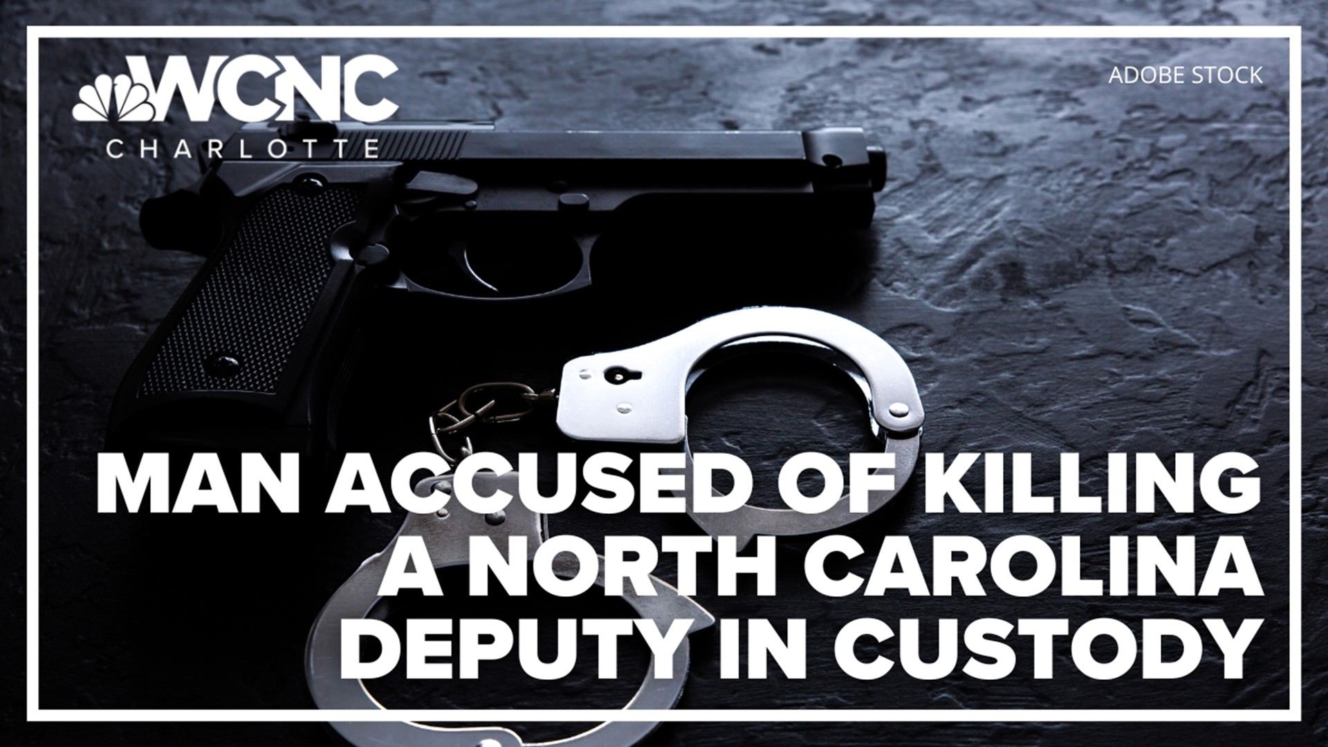 The man accused of killing a North Carolina deputy is facing a judge today.