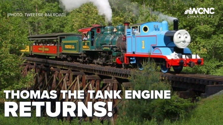 Thomas the Tank is back this summer at Tweetsie Road!