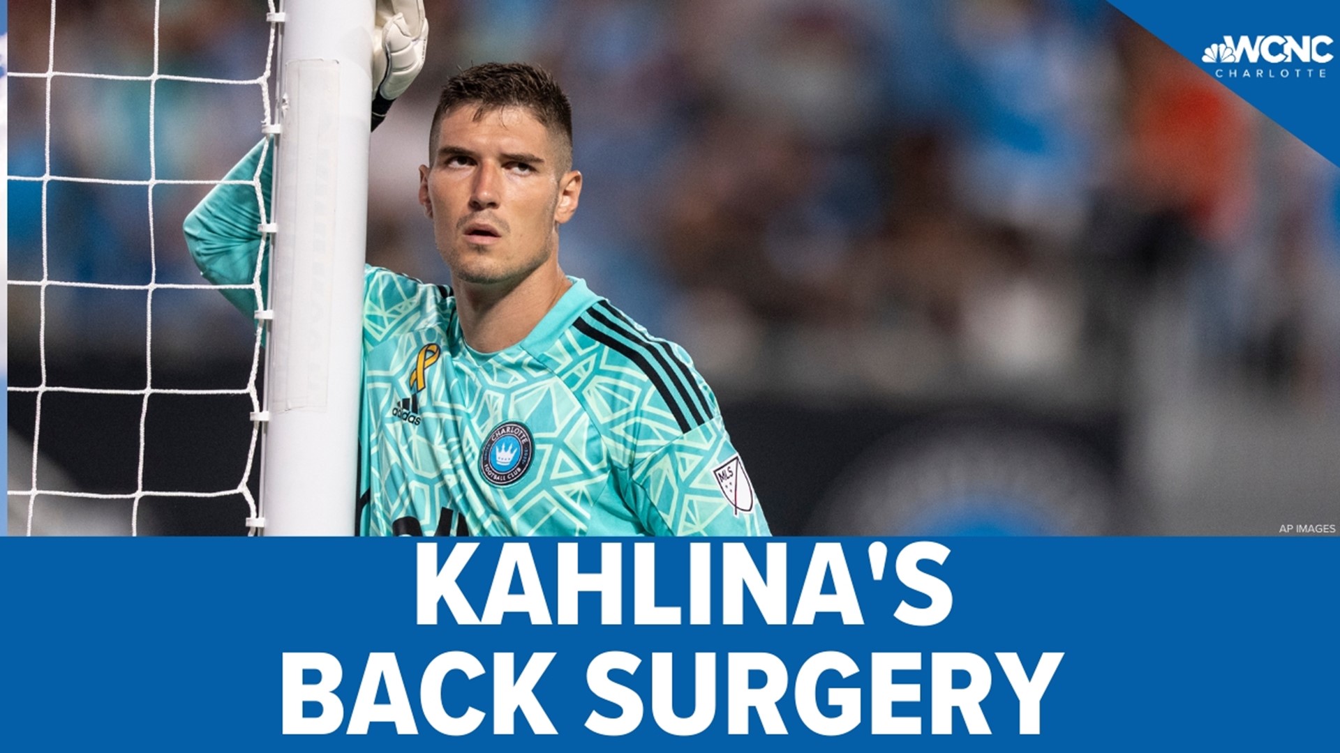 Charlotte FC confirmed goalkeeper Kristijan Kahlina has had back surgery. They say he is expected to make a full recovery.