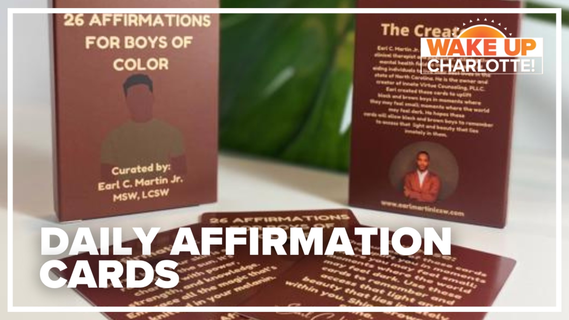 Earl C. Martin Jr. said the purpose of these cards are to uplift Black and Brown boys in moments when they feel small.