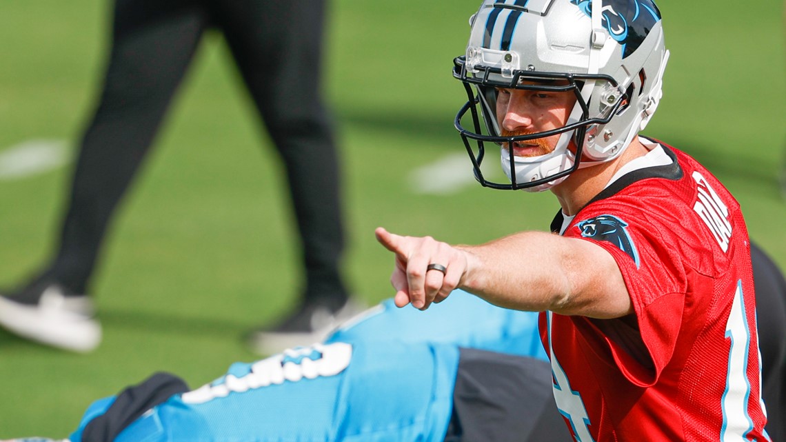 Panthers' Frank Reich promotes Bryce Young to first team at OTAs, won't  name him Week 1 starter yet