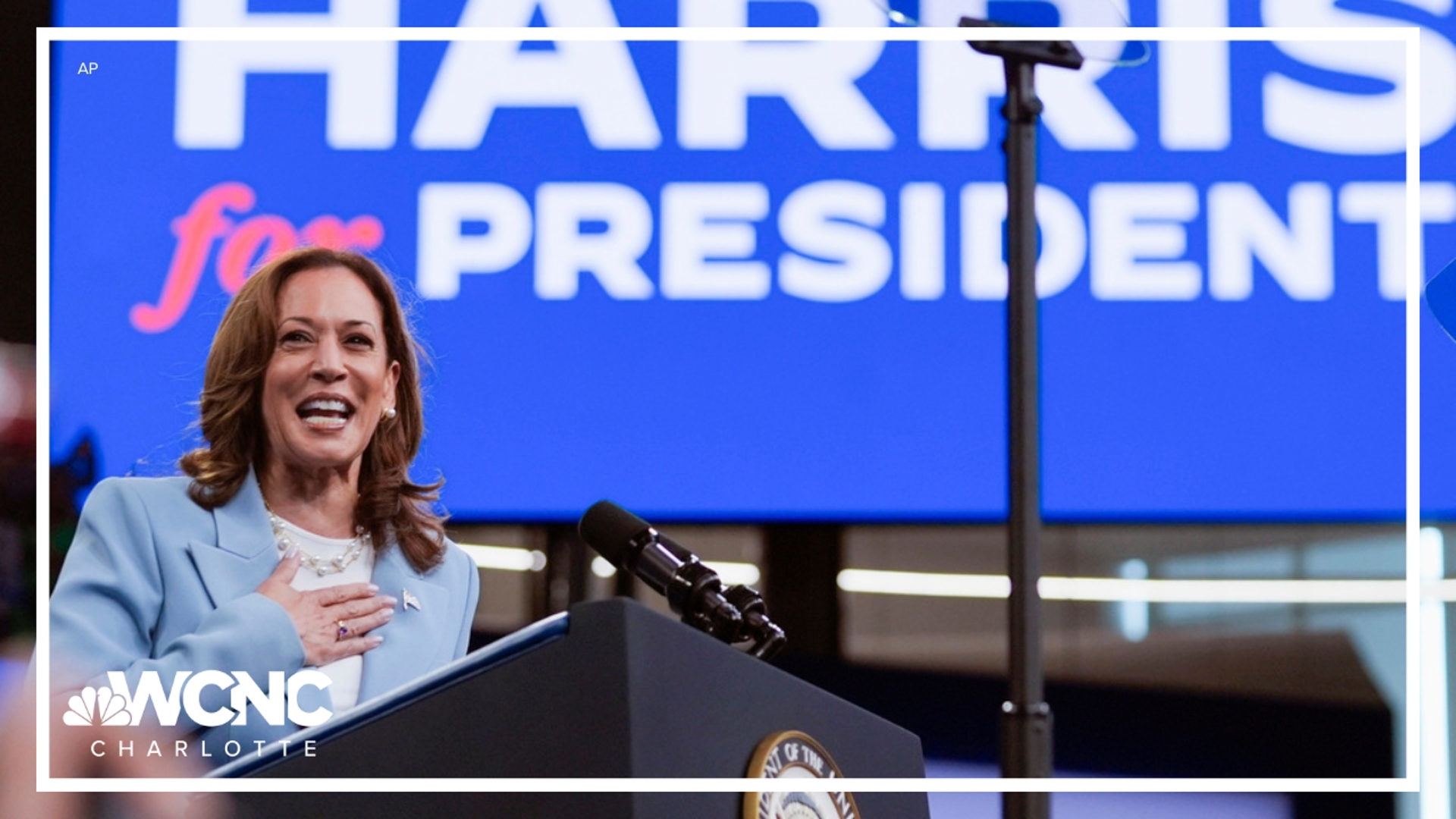 Vice President Kamala Harris will make a campaign stop in Raleigh next week.