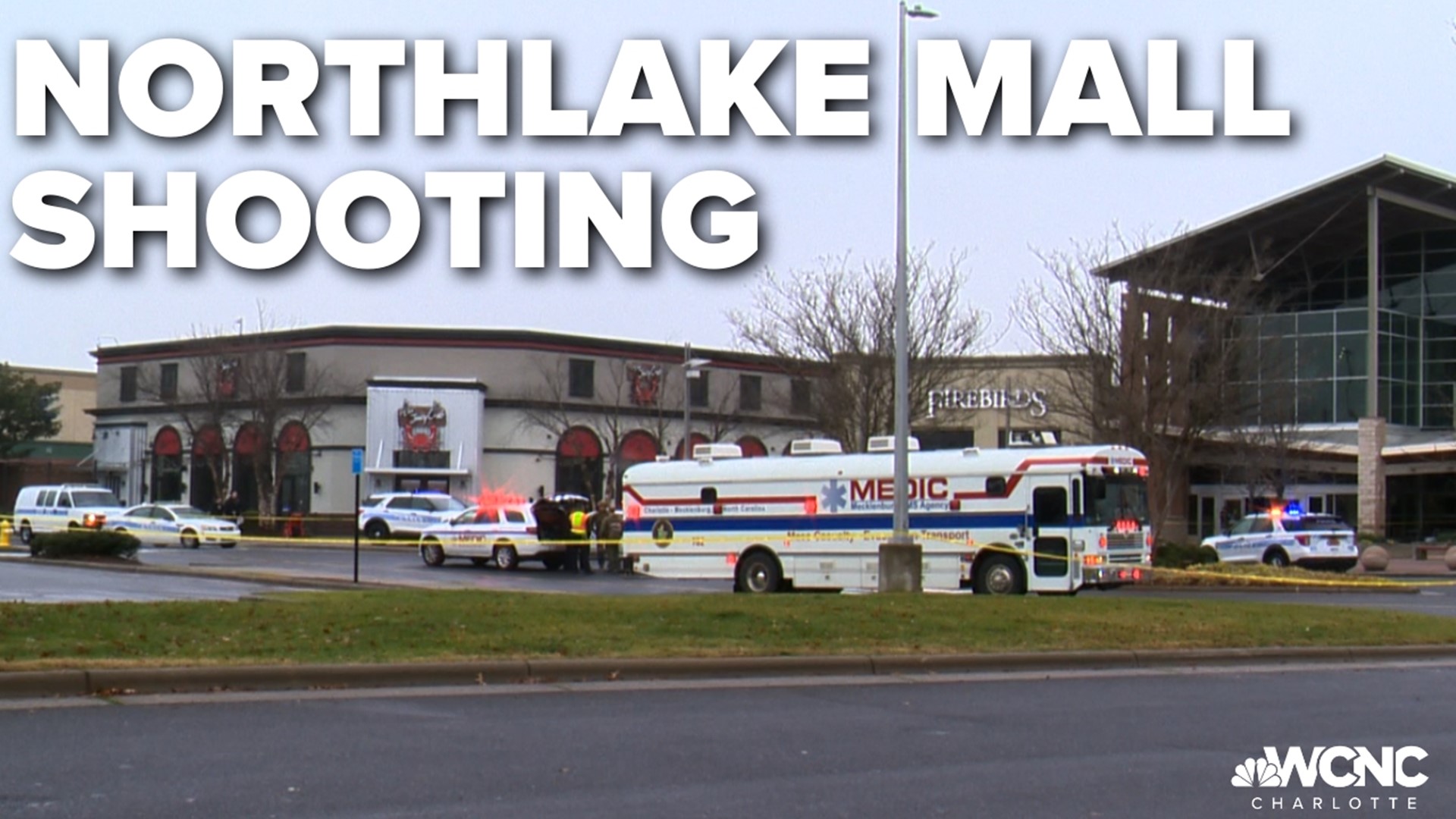 A shooting took place at the Northlake Mall on Sunday, according to the Charlotte-Mecklenburg Police Department.